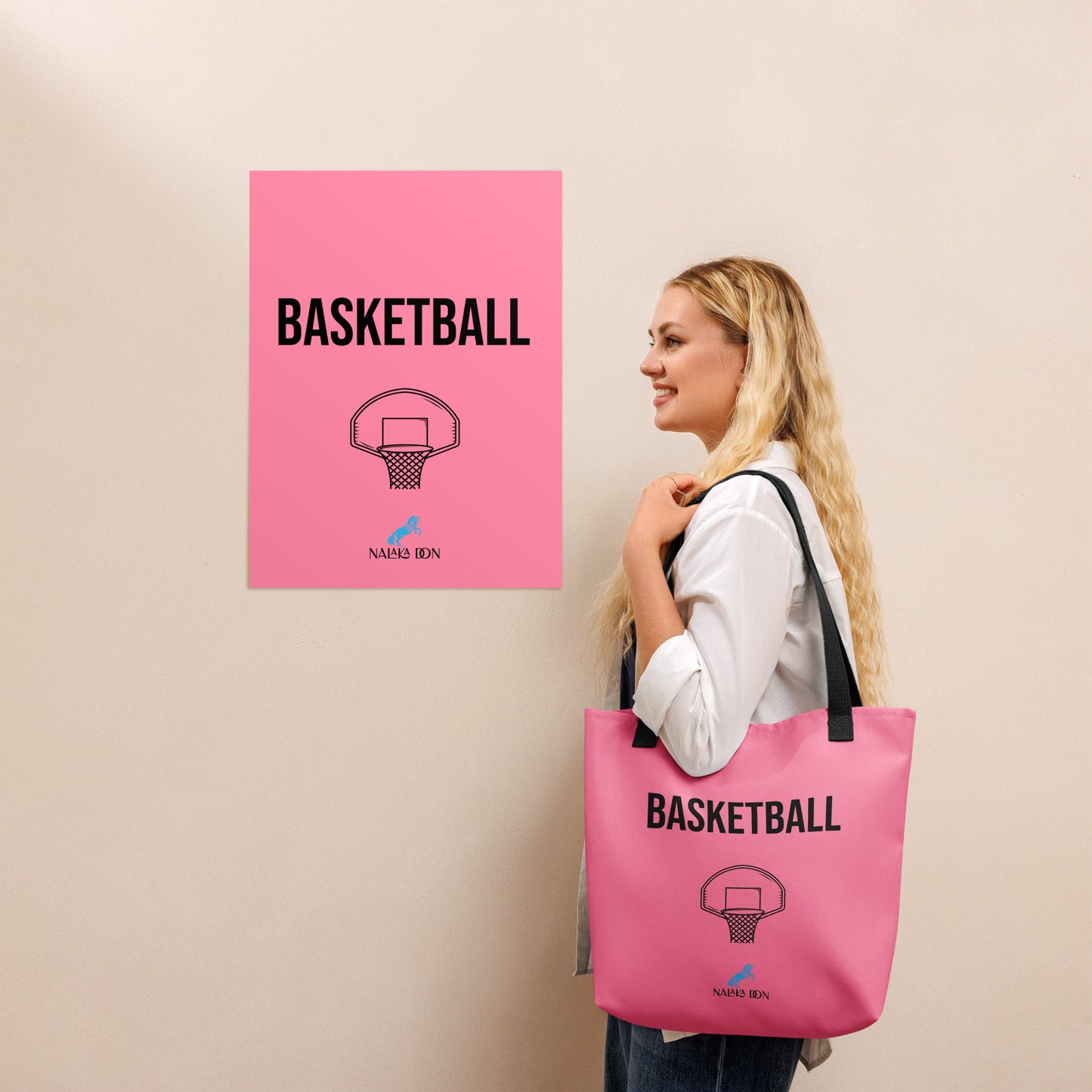 Basketball - AOP Tote Bag