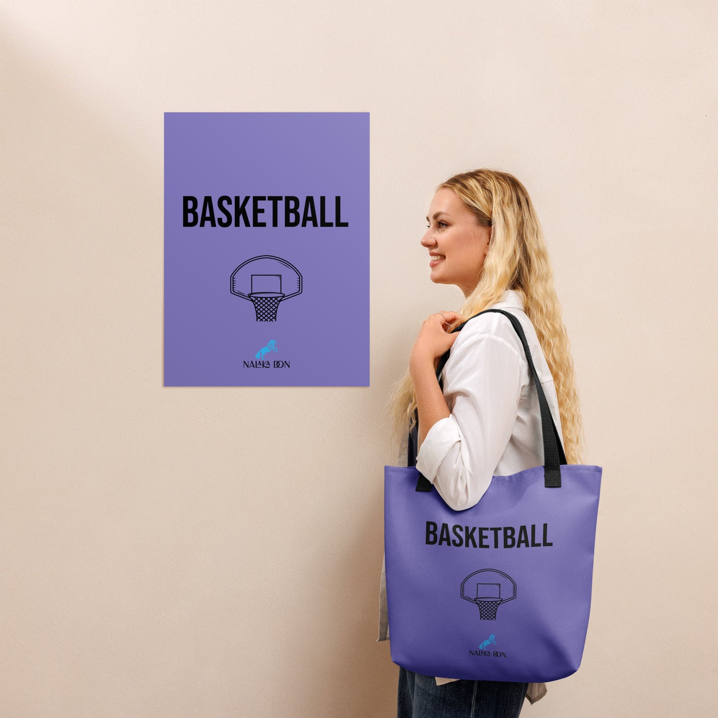 Basketball - AOP Tote Bag