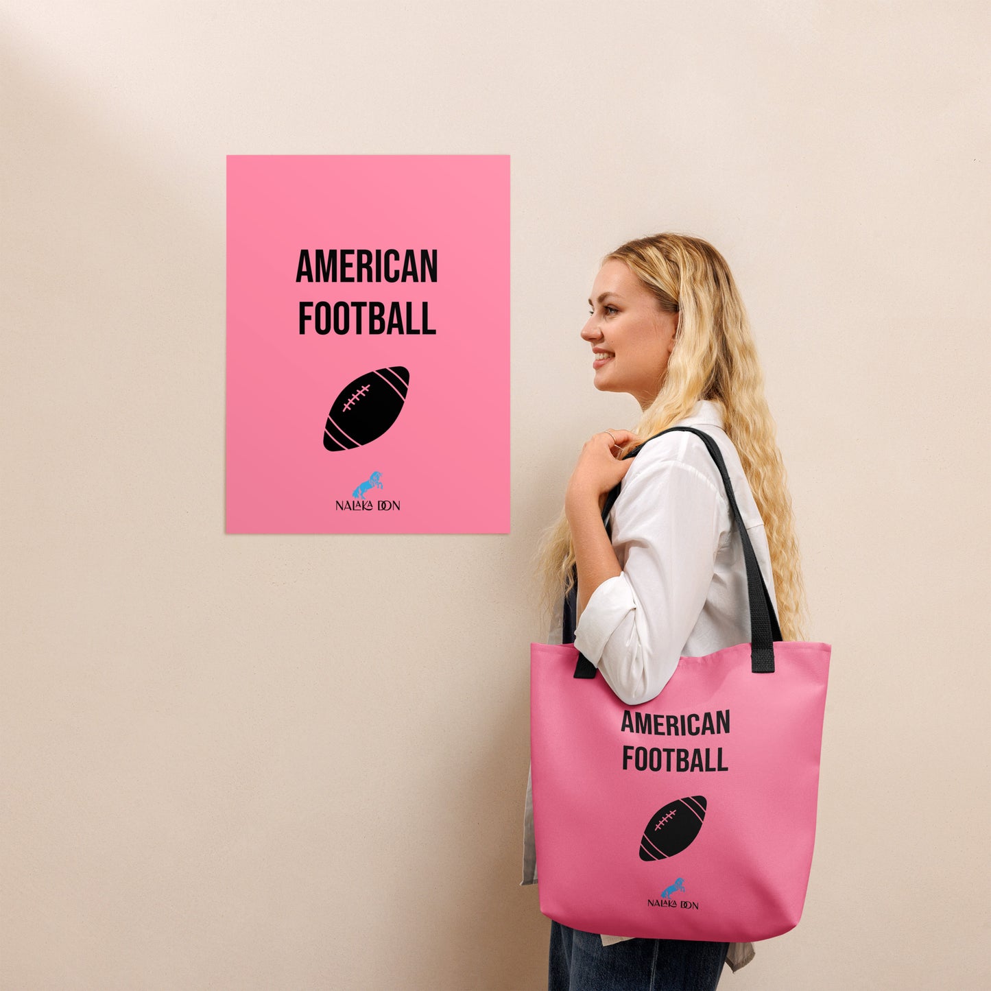 American Football - AOP Tote Bag