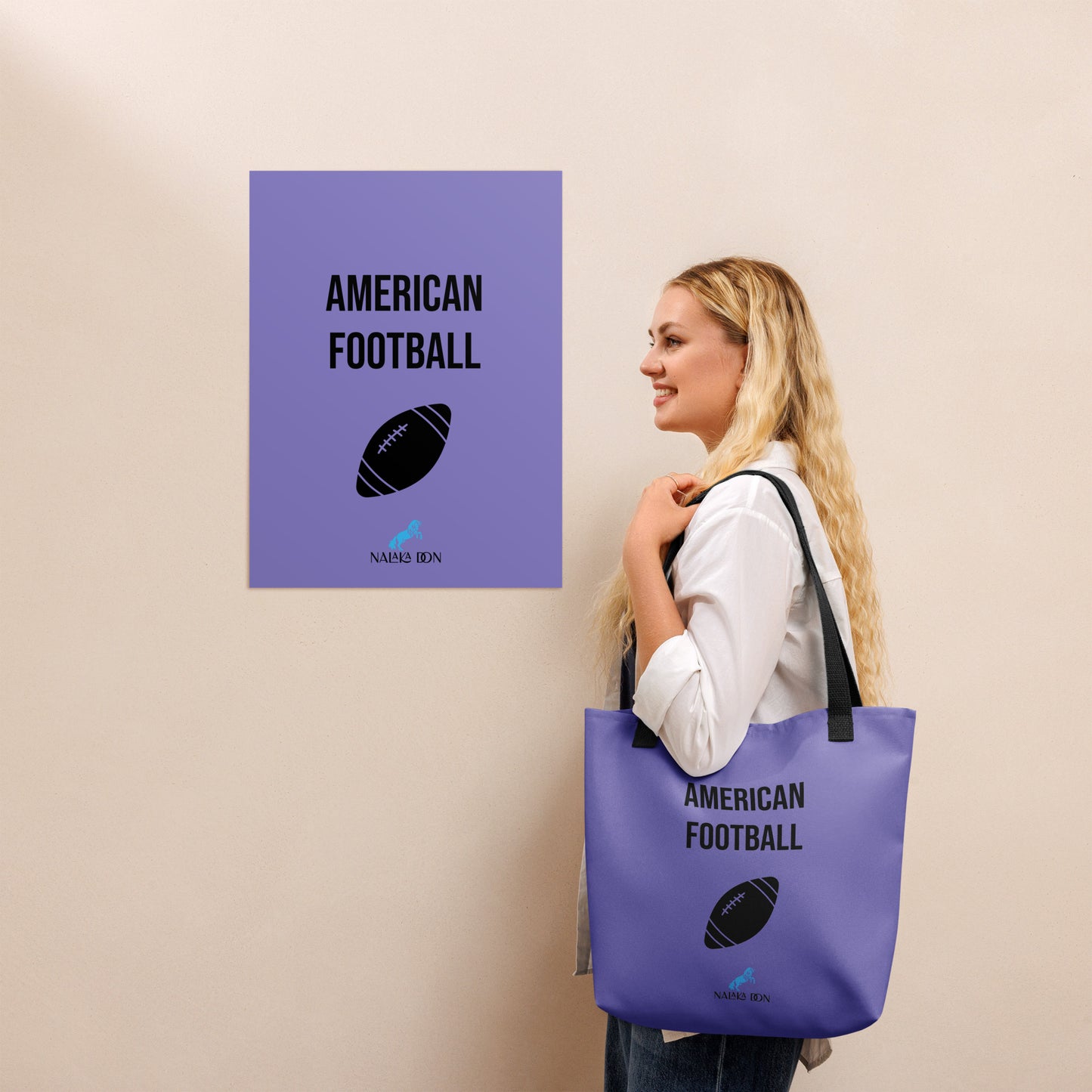 American Football - AOP Tote Bag