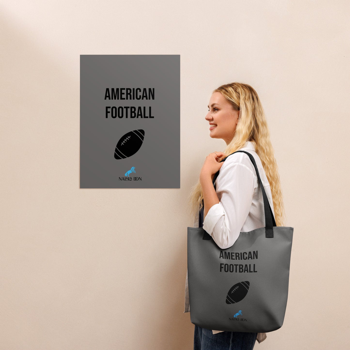 American Football - AOP Tote Bag