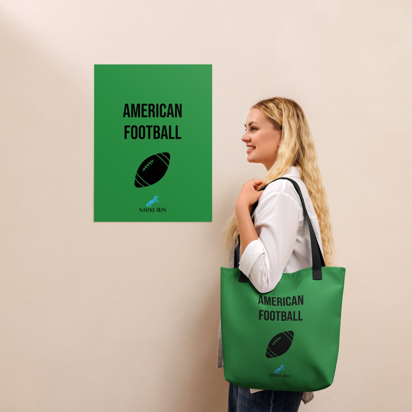 American Football - AOP Tote Bag