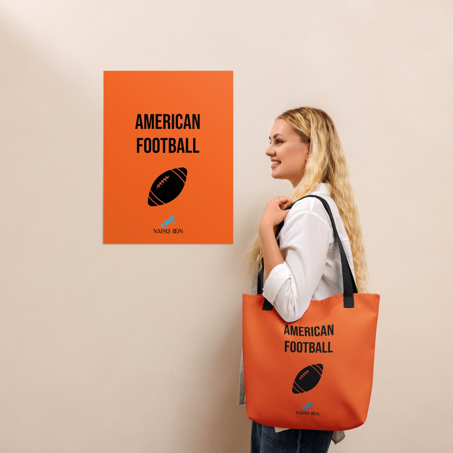 American Football - AOP Tote Bag
