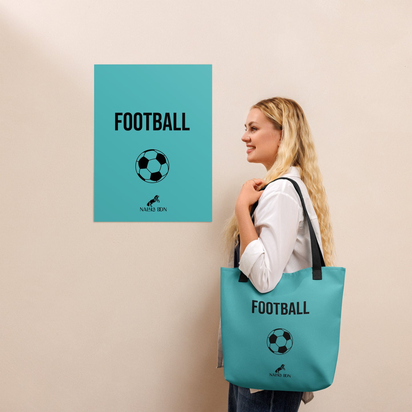 Football - AOP Tote Bag