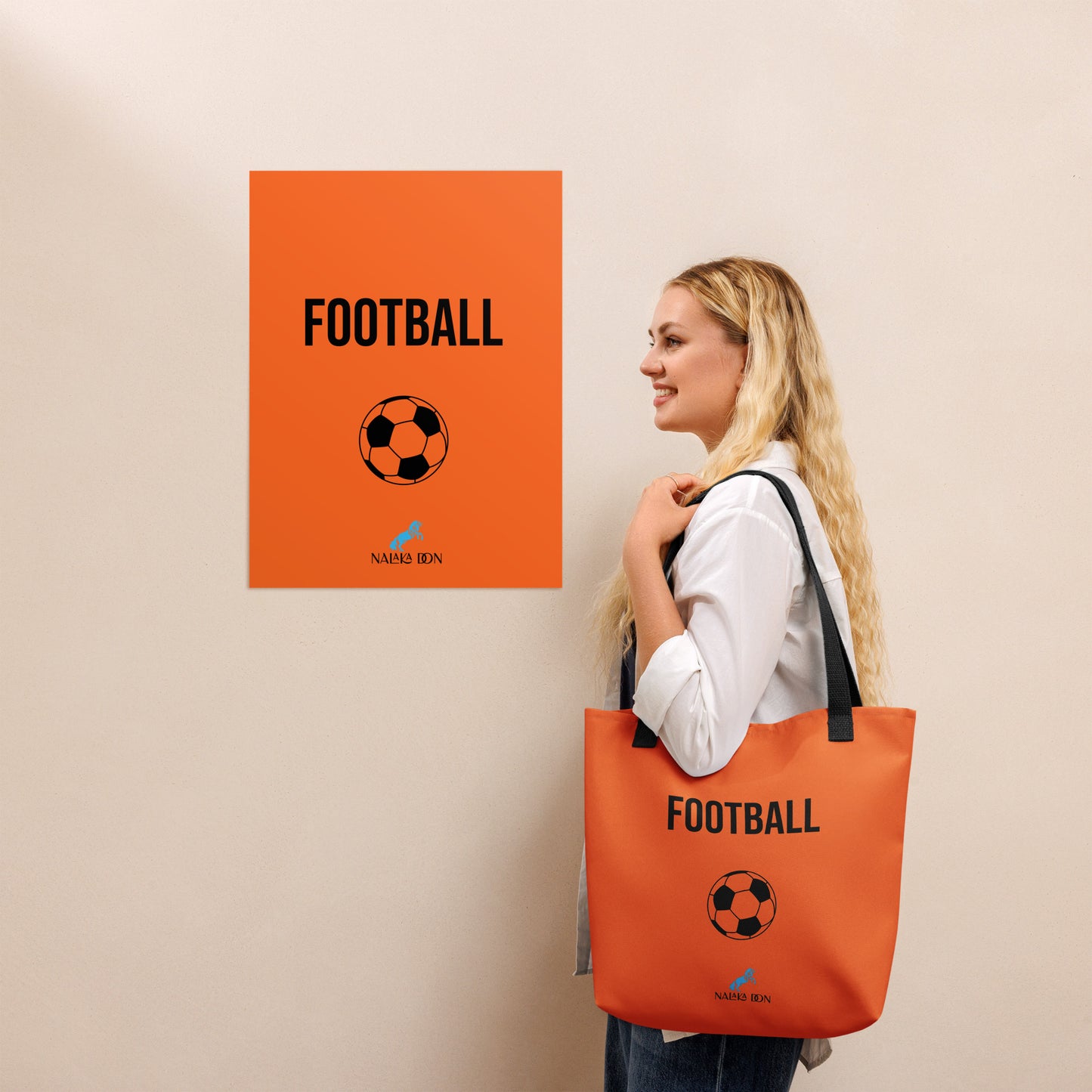 Football - AOP Tote Bag