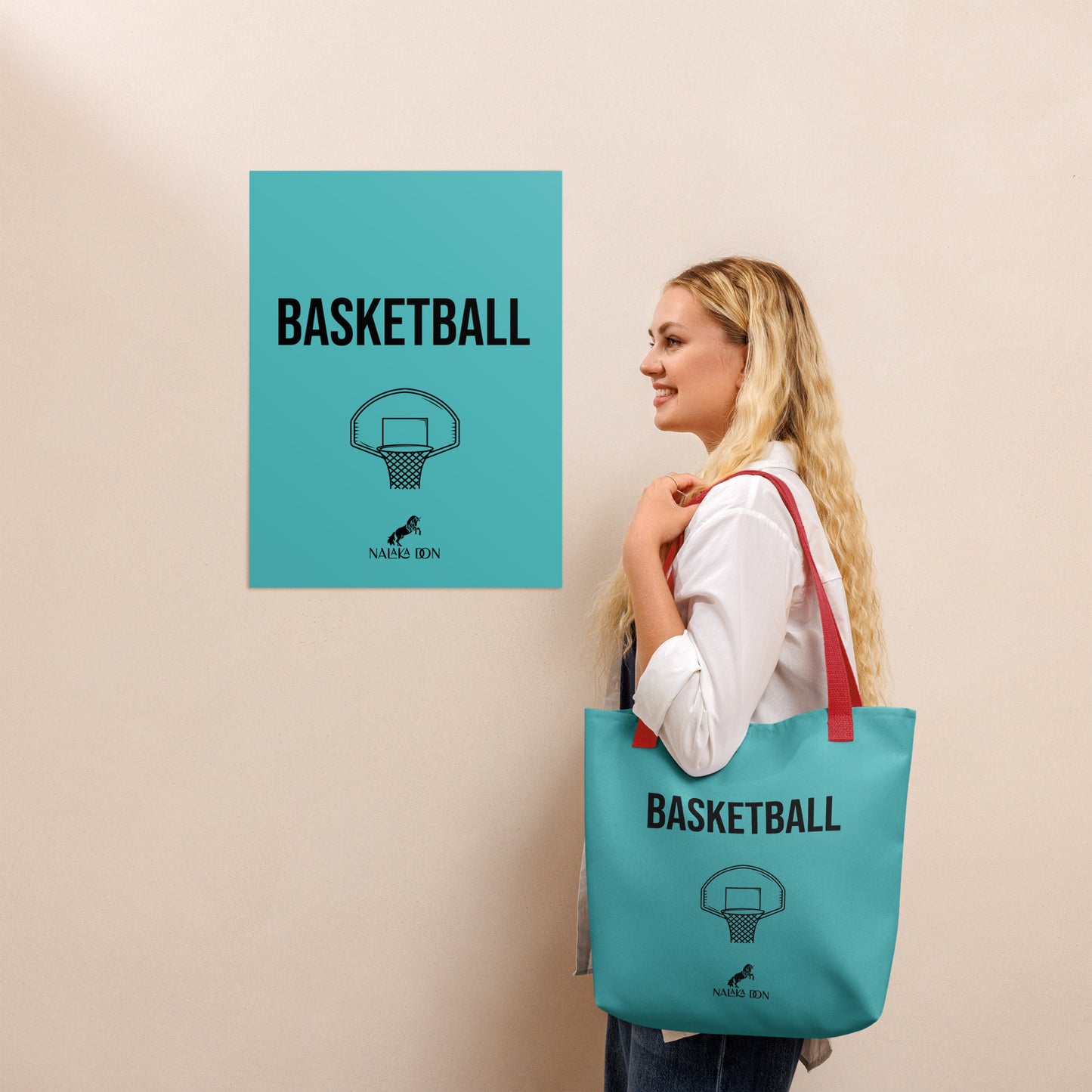 Basketball - AOP Tote Bag