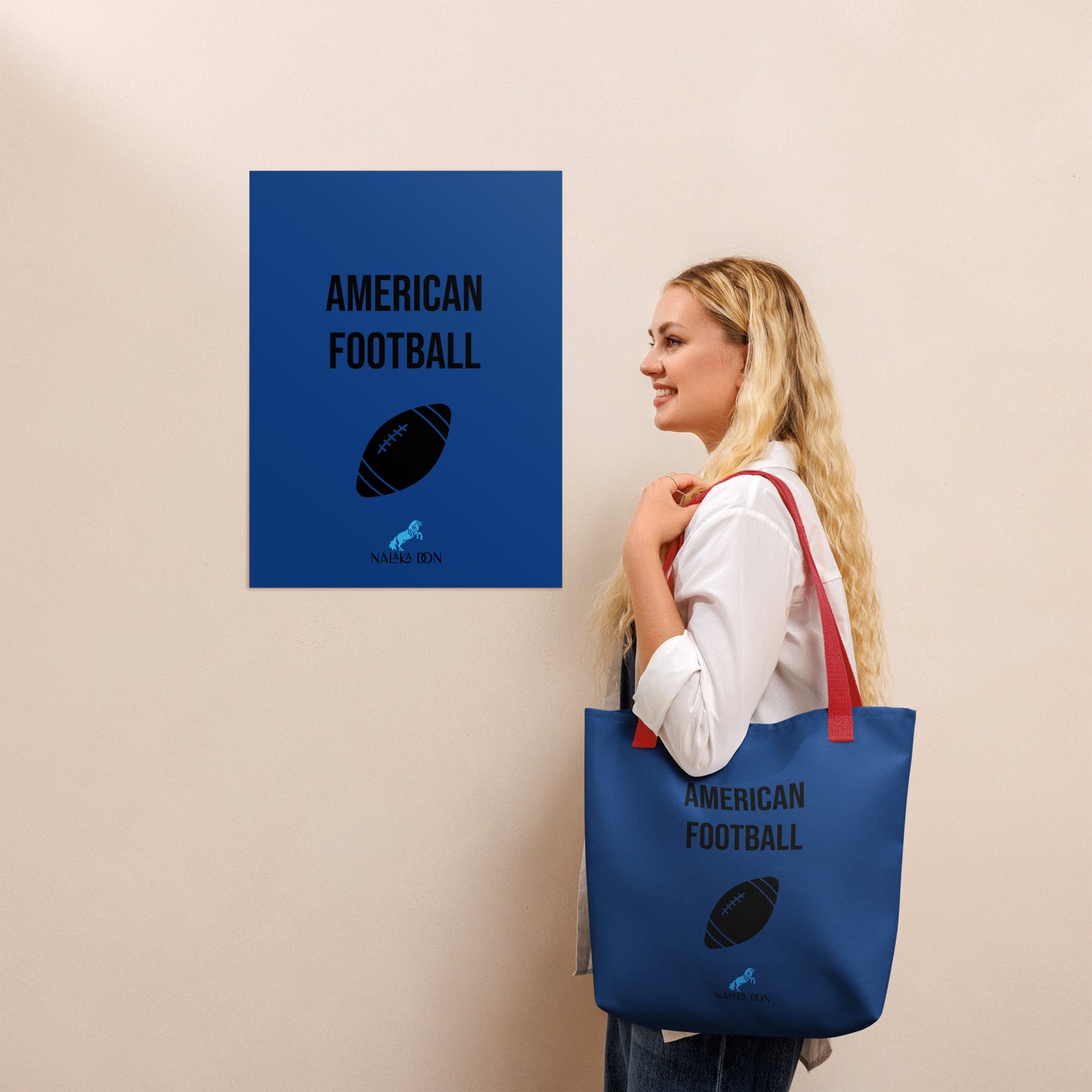 American Football - AOP Tote Bag