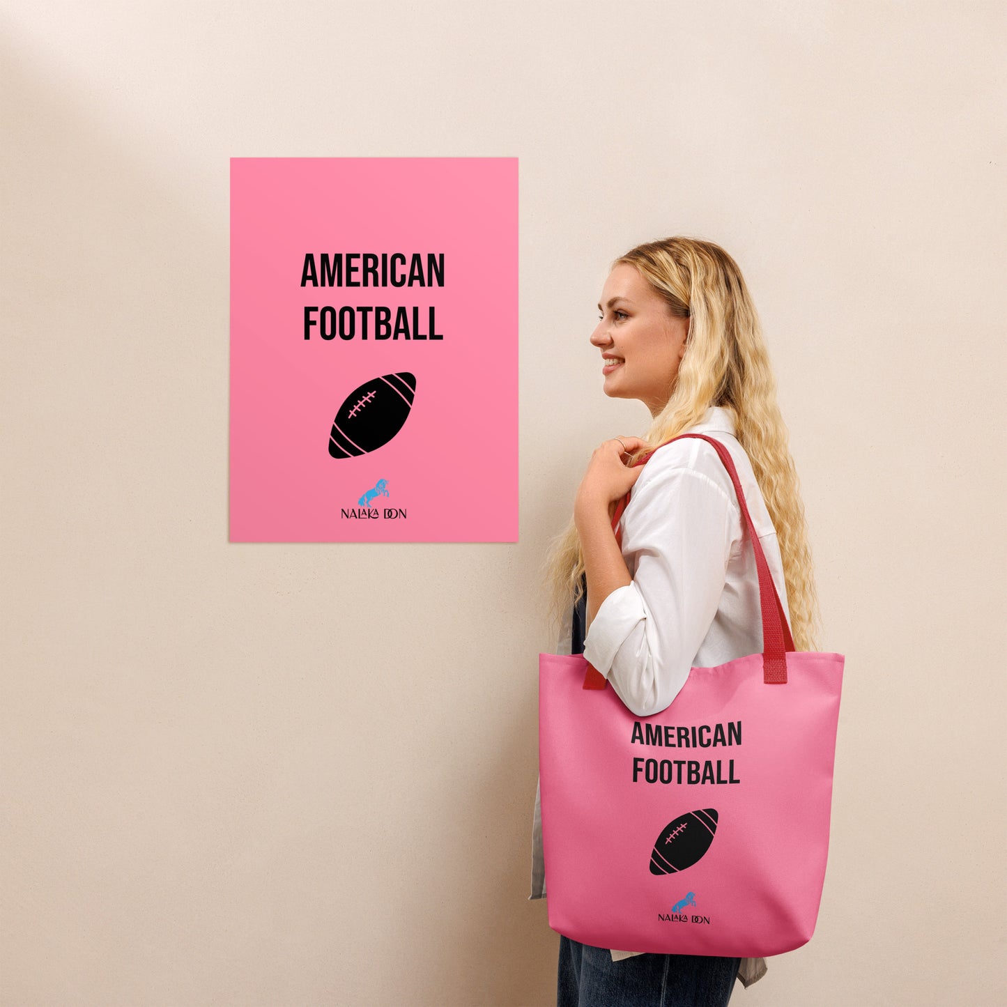 American Football - AOP Tote Bag