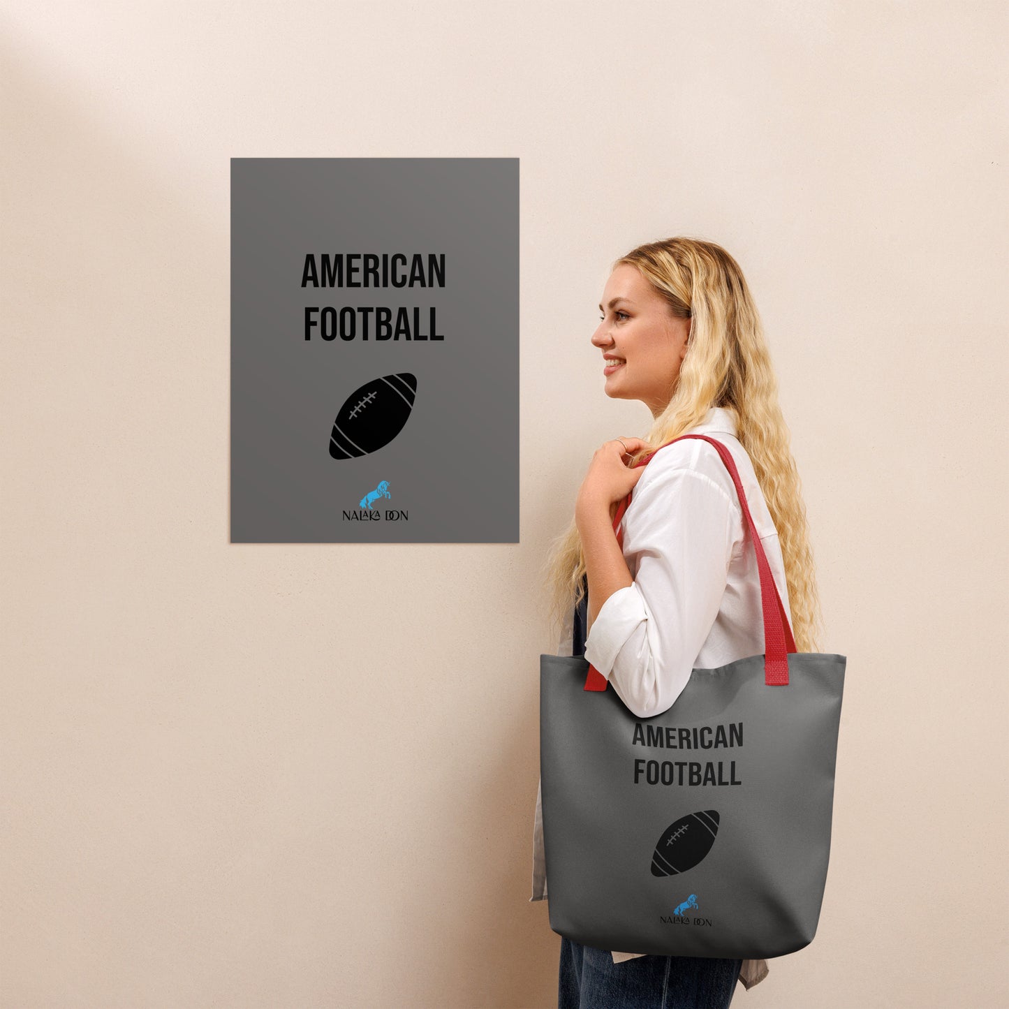 American Football - AOP Tote Bag