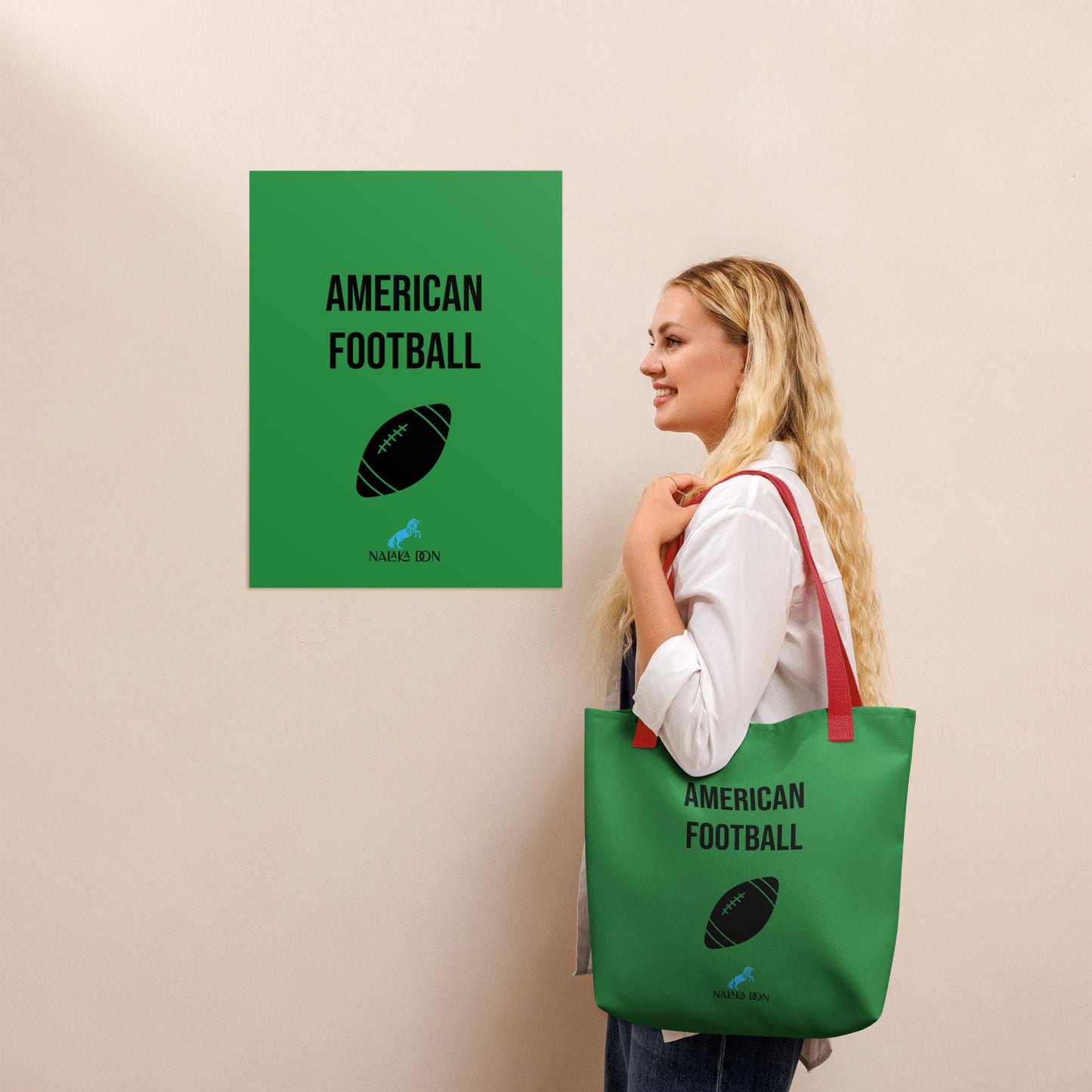 American Football - AOP Tote Bag