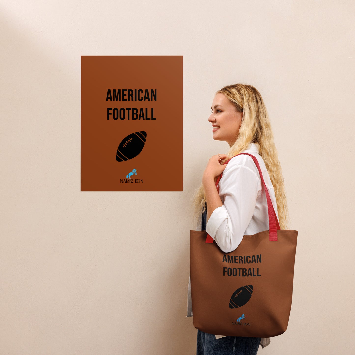 American Football - AOP Tote Bag