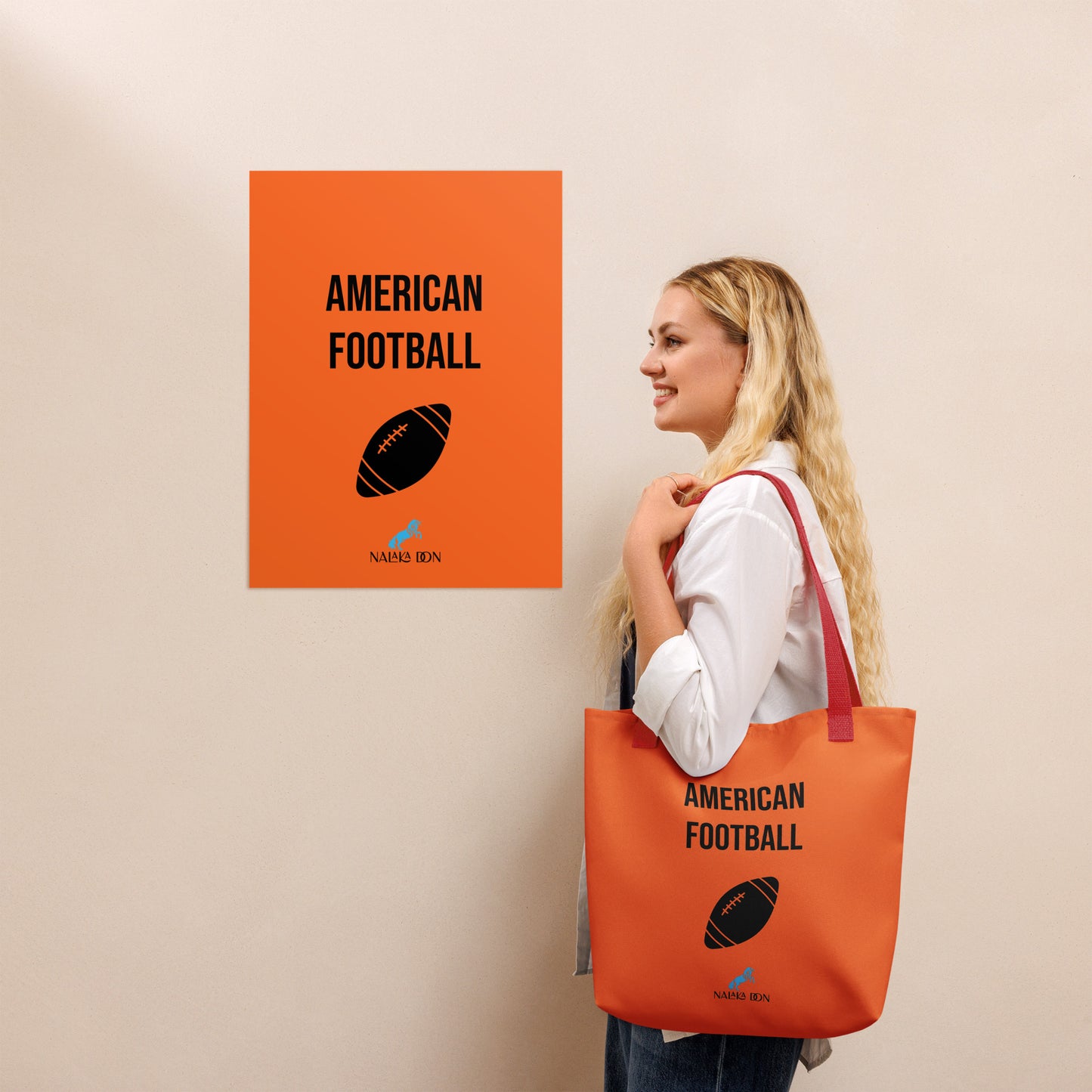 American Football - AOP Tote Bag