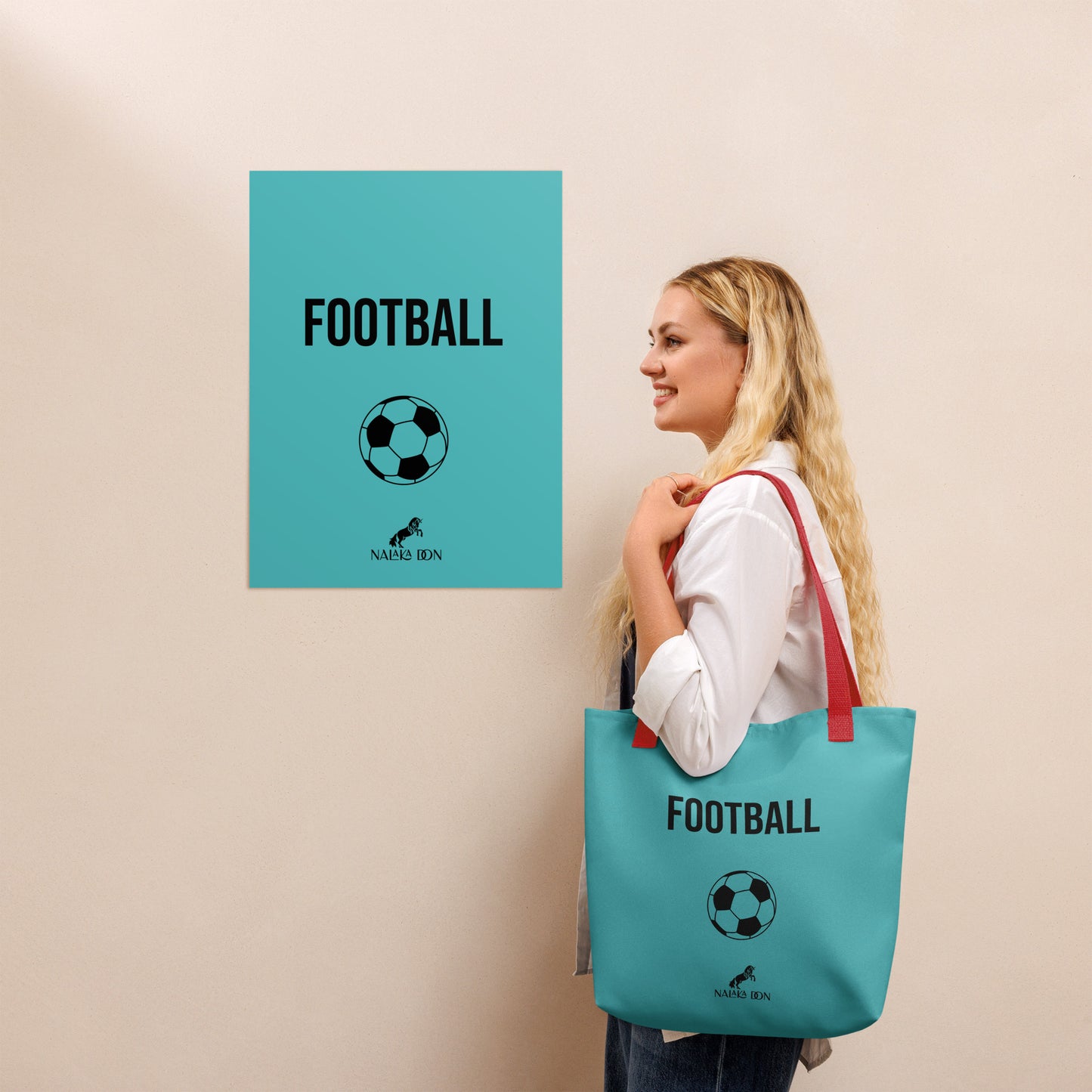 Football - AOP Tote Bag