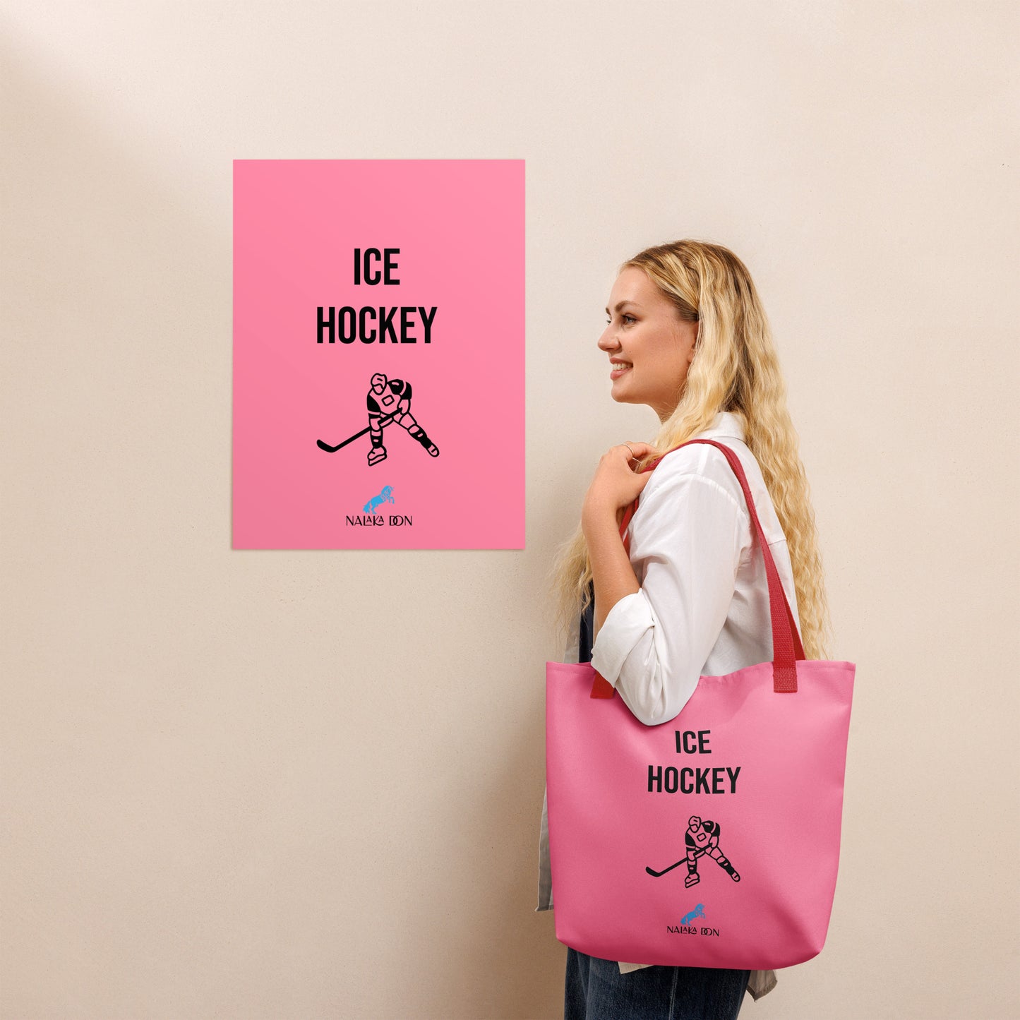 Ice Hockey - AOP Tote Bag