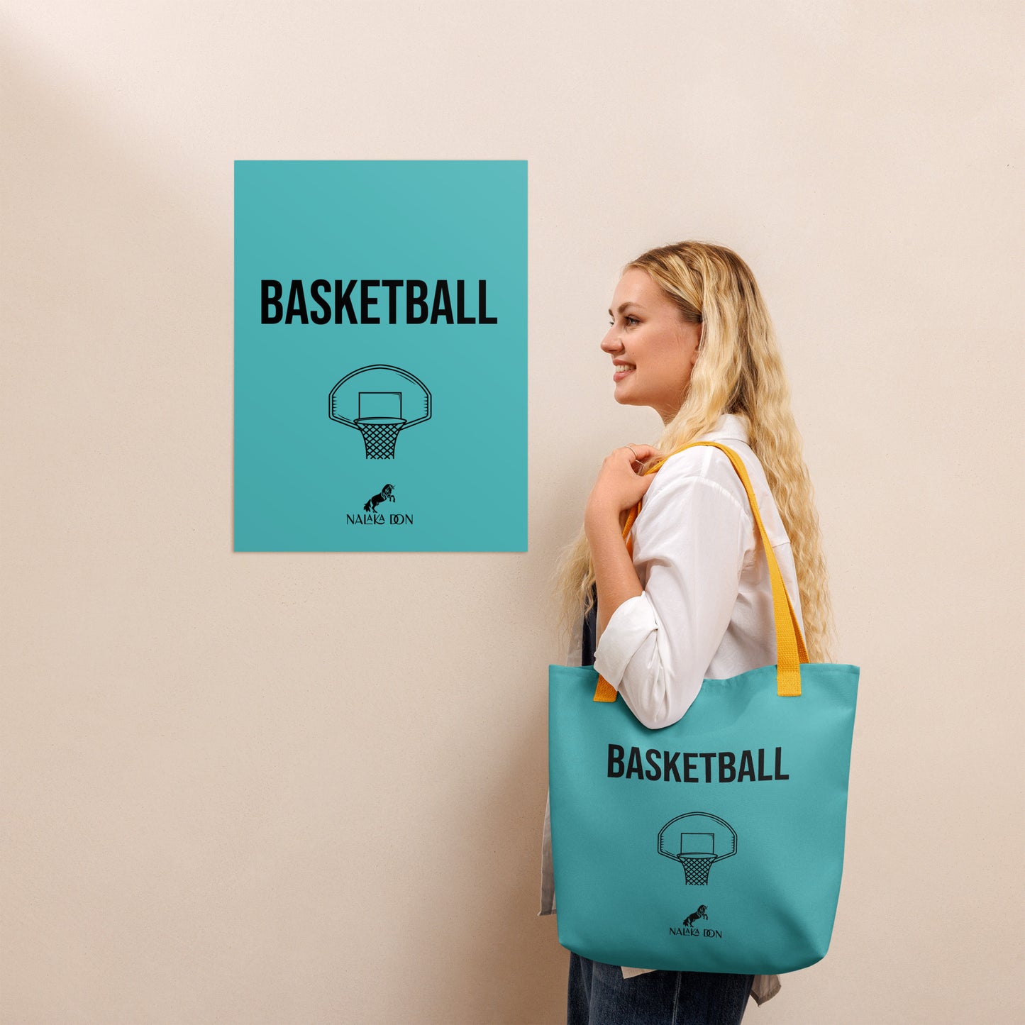 Basketball - AOP Tote Bag