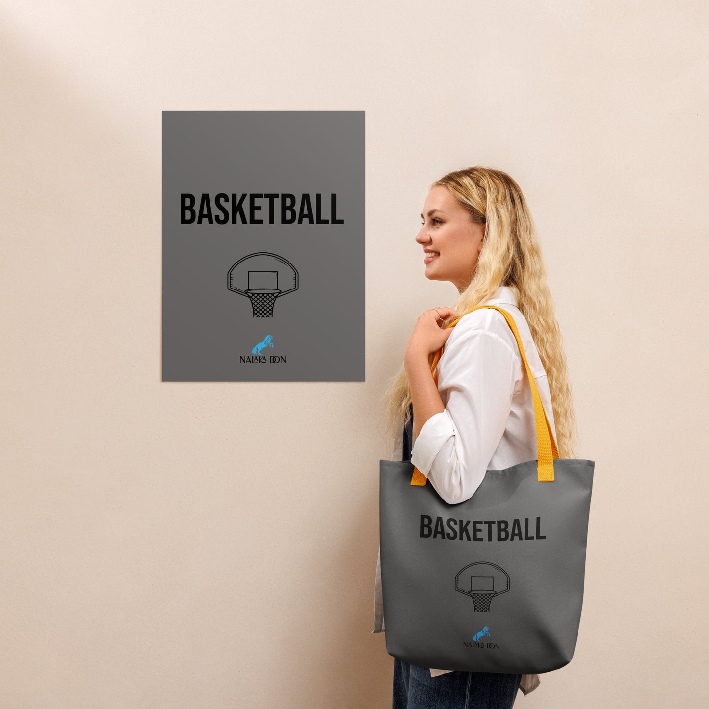 Basketball - AOP Tote Bag