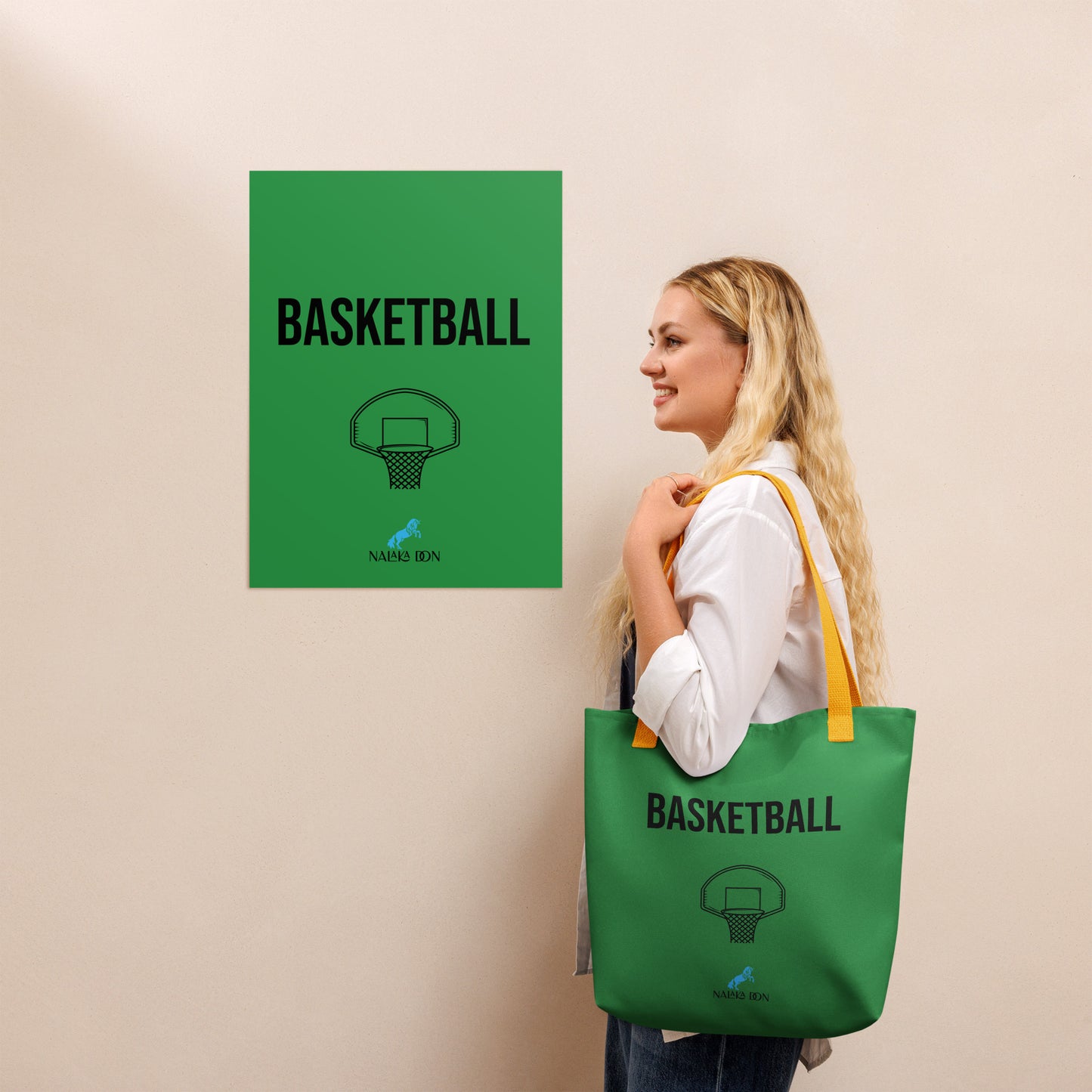 Basketball - AOP Tote Bag
