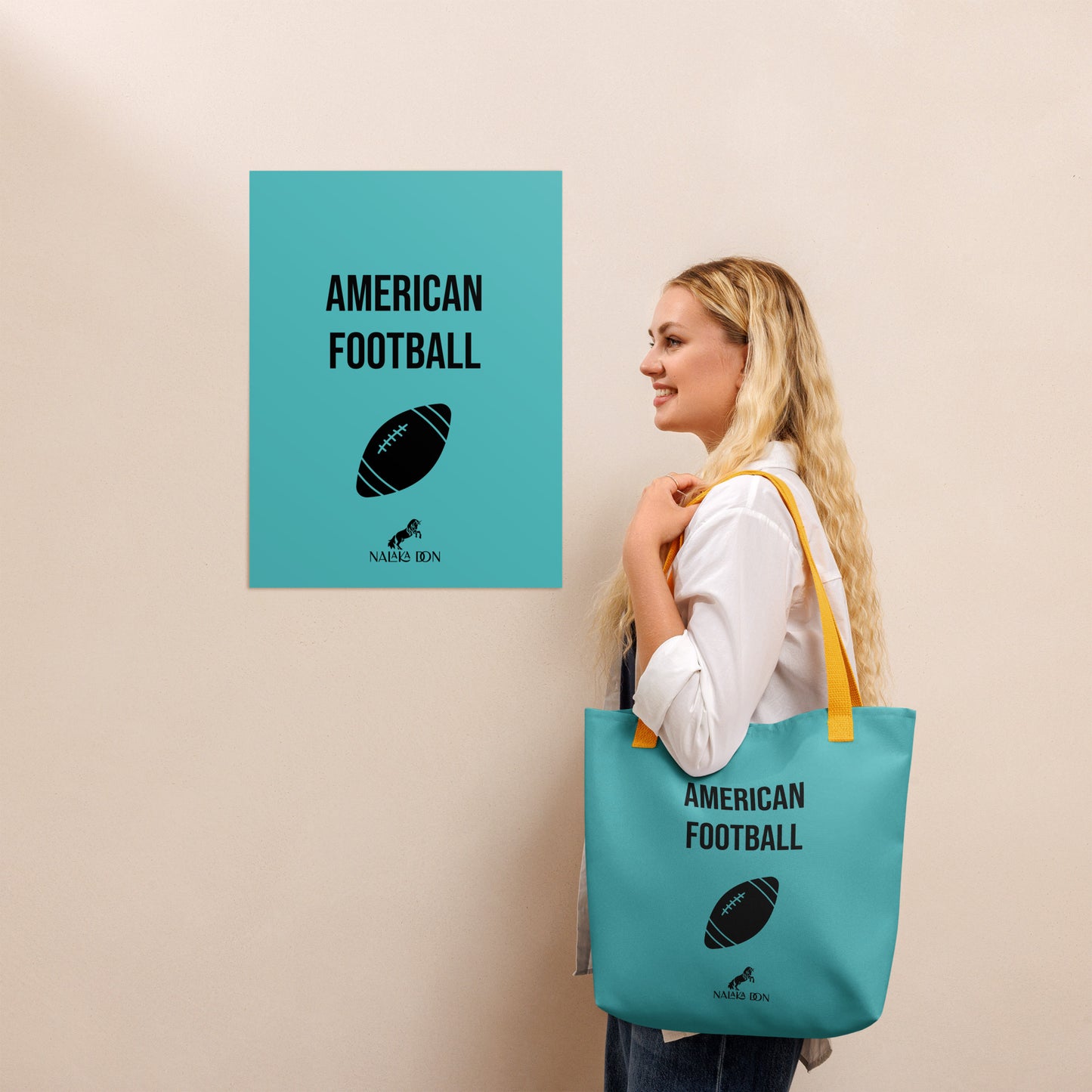 American Football - AOP Tote Bag