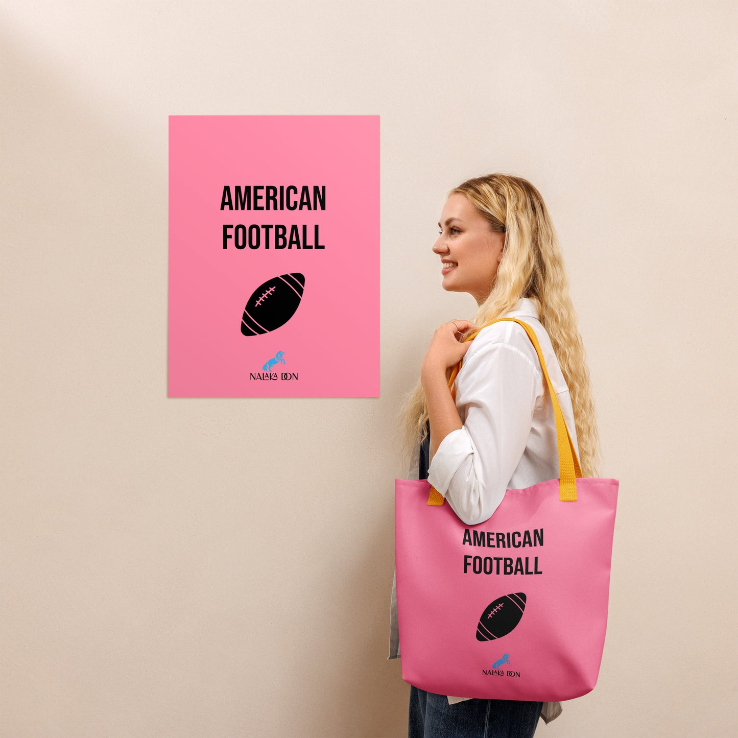 American Football - AOP Tote Bag