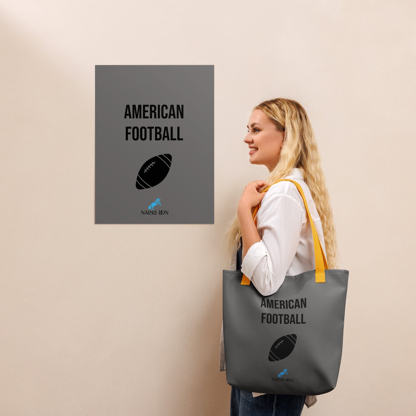 American Football - AOP Tote Bag