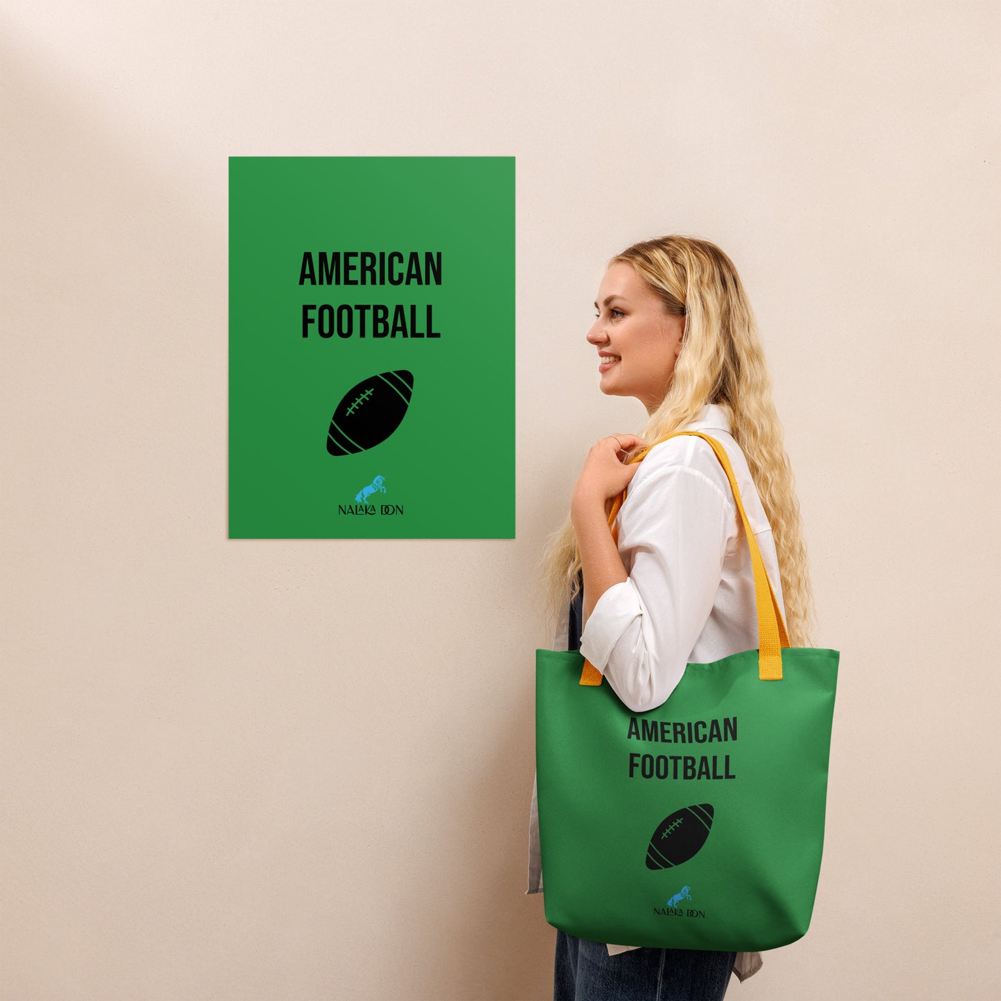 American Football - AOP Tote Bag
