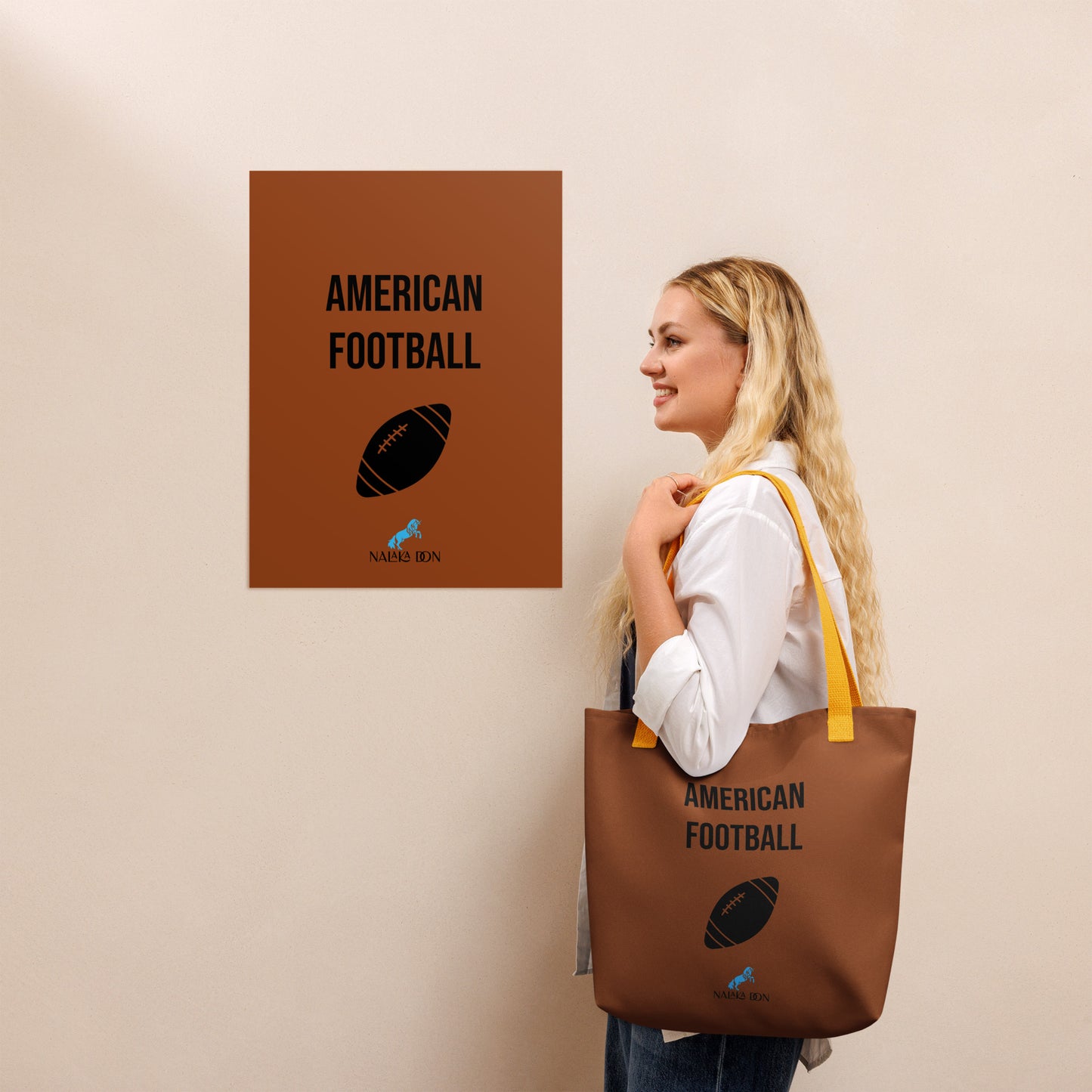 American Football - AOP Tote Bag