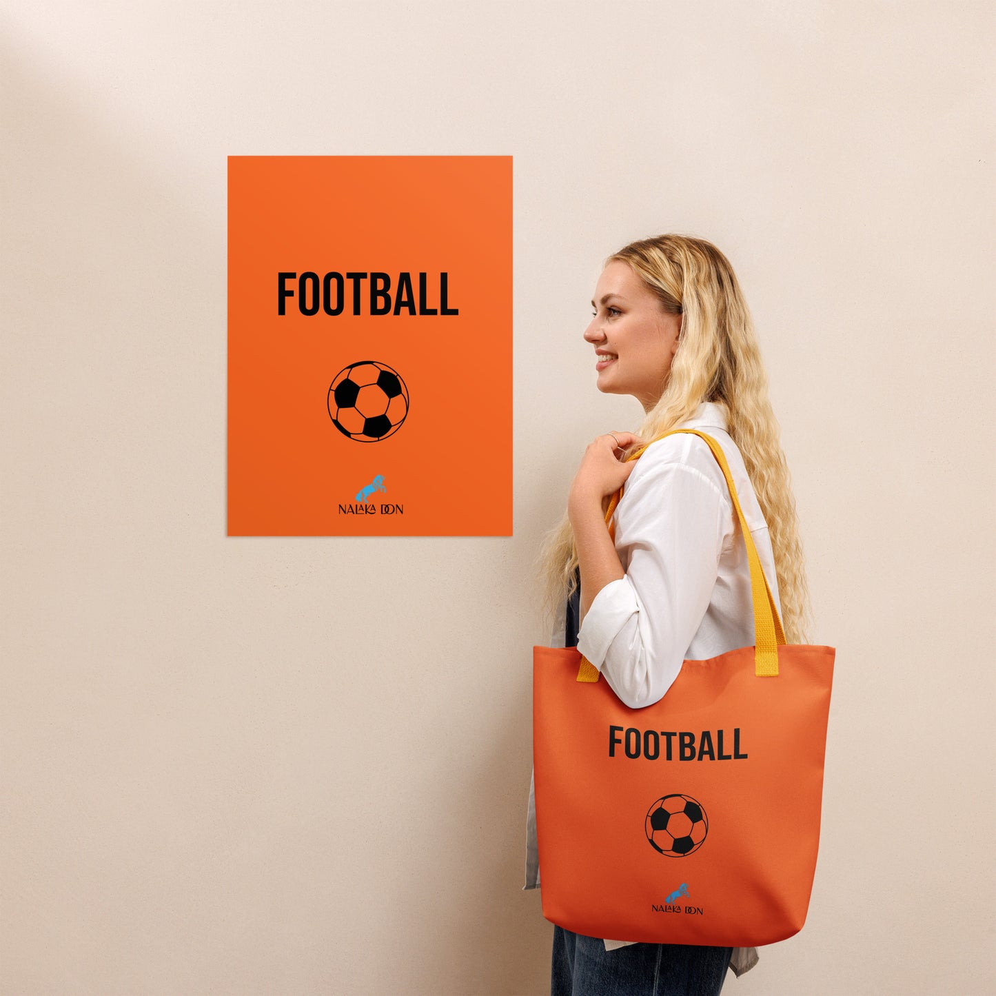 Football - AOP Tote Bag