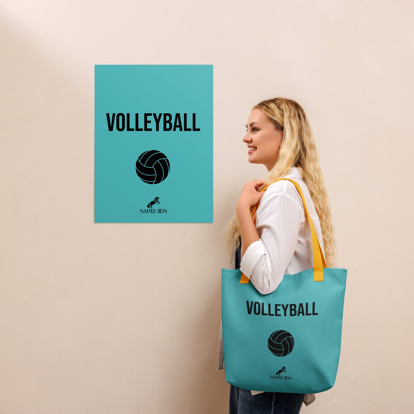 Volleyball - AOP Tote Bag