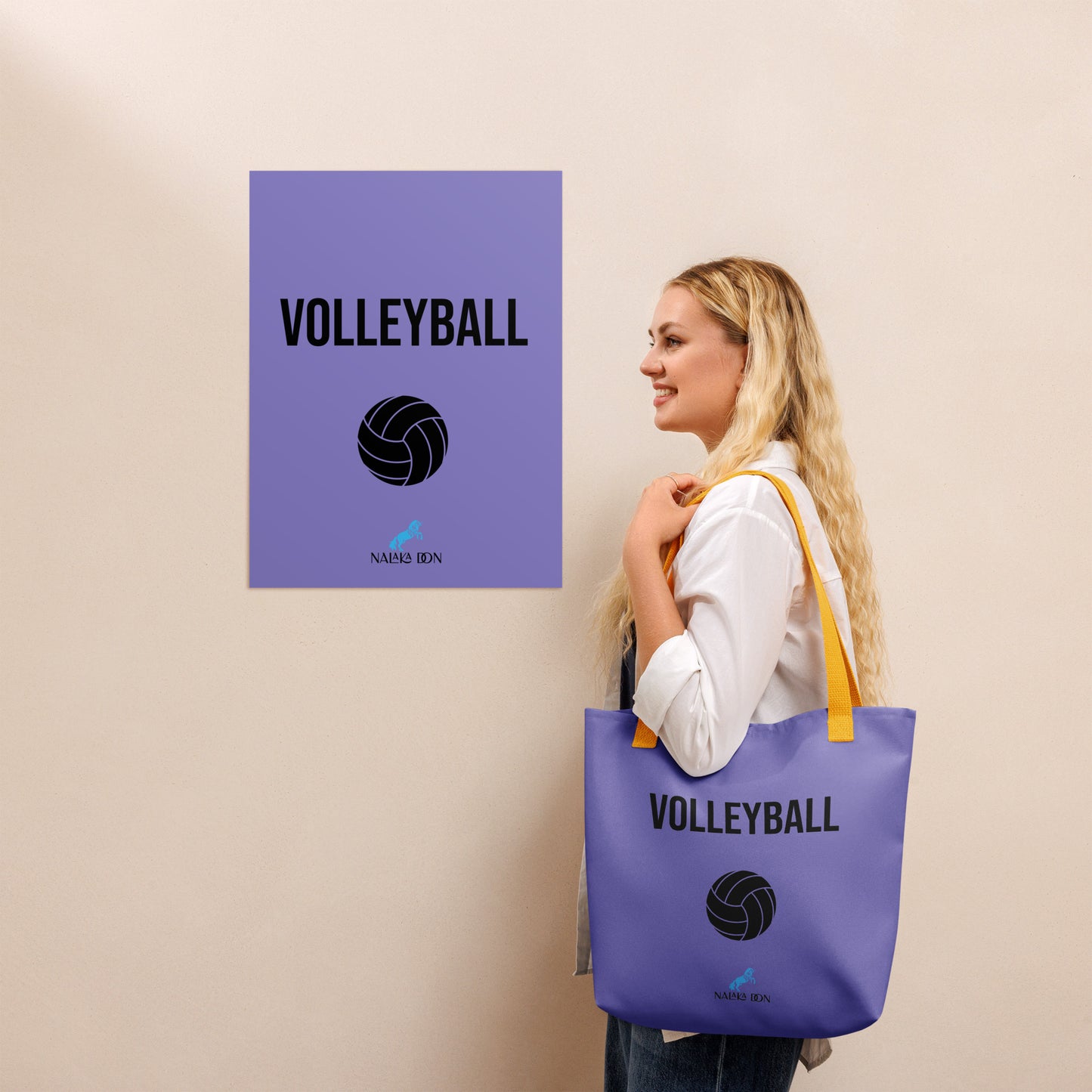 Volleyball - AOP Tote Bag