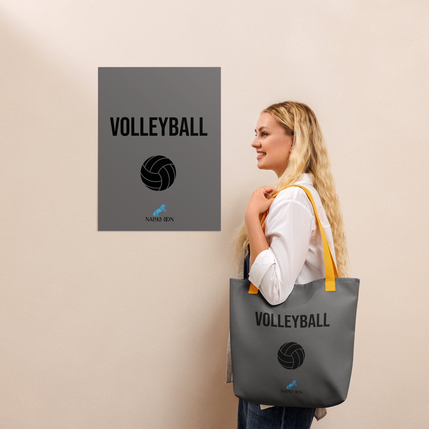 Volleyball - AOP Tote Bag