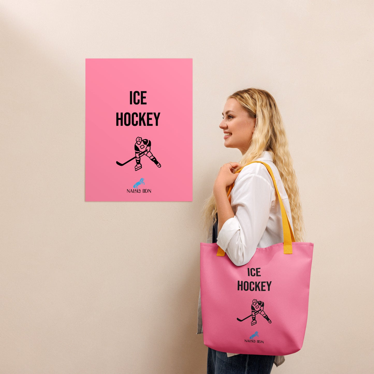 Ice Hockey - AOP Tote Bag