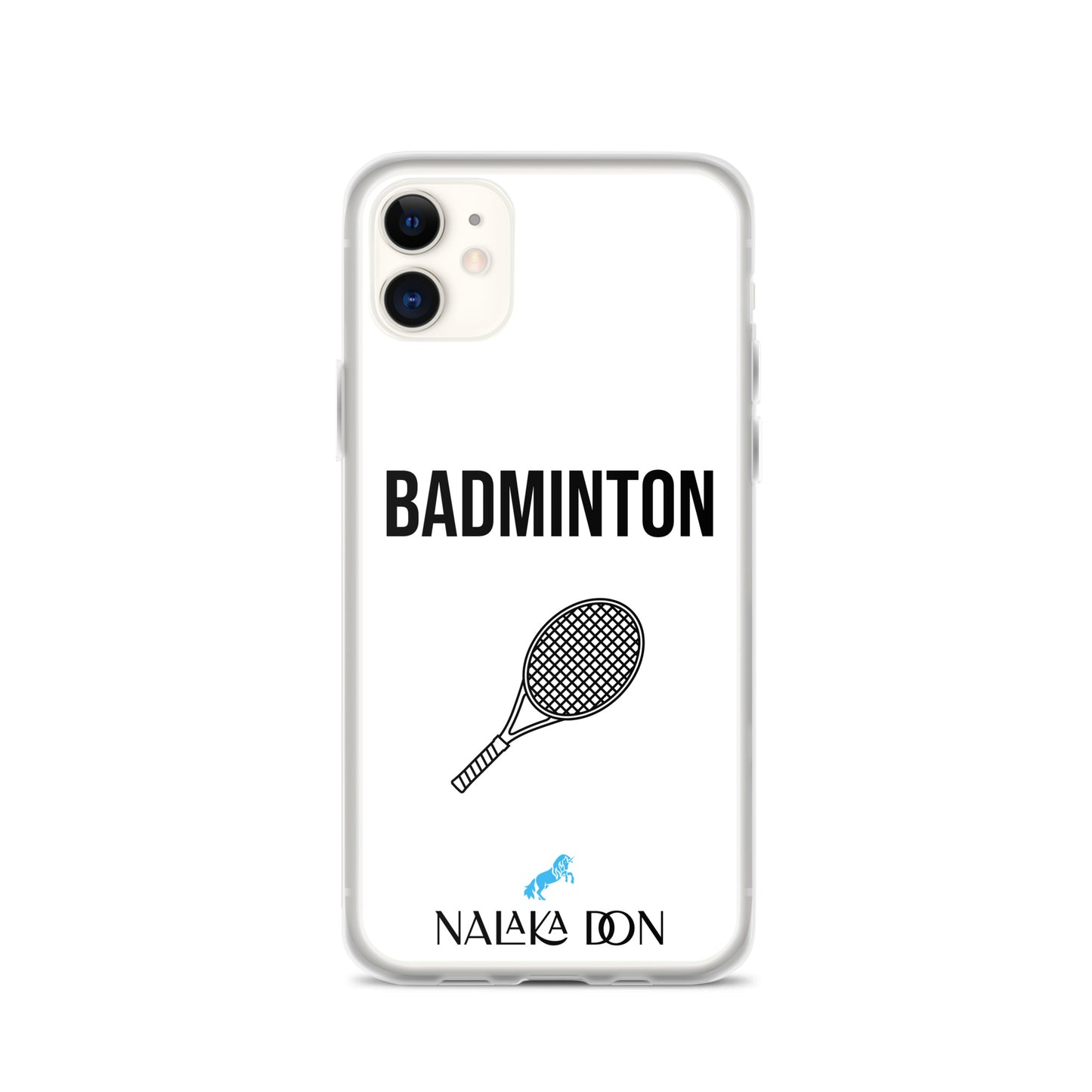Badminton - Clear Case for iPhone®