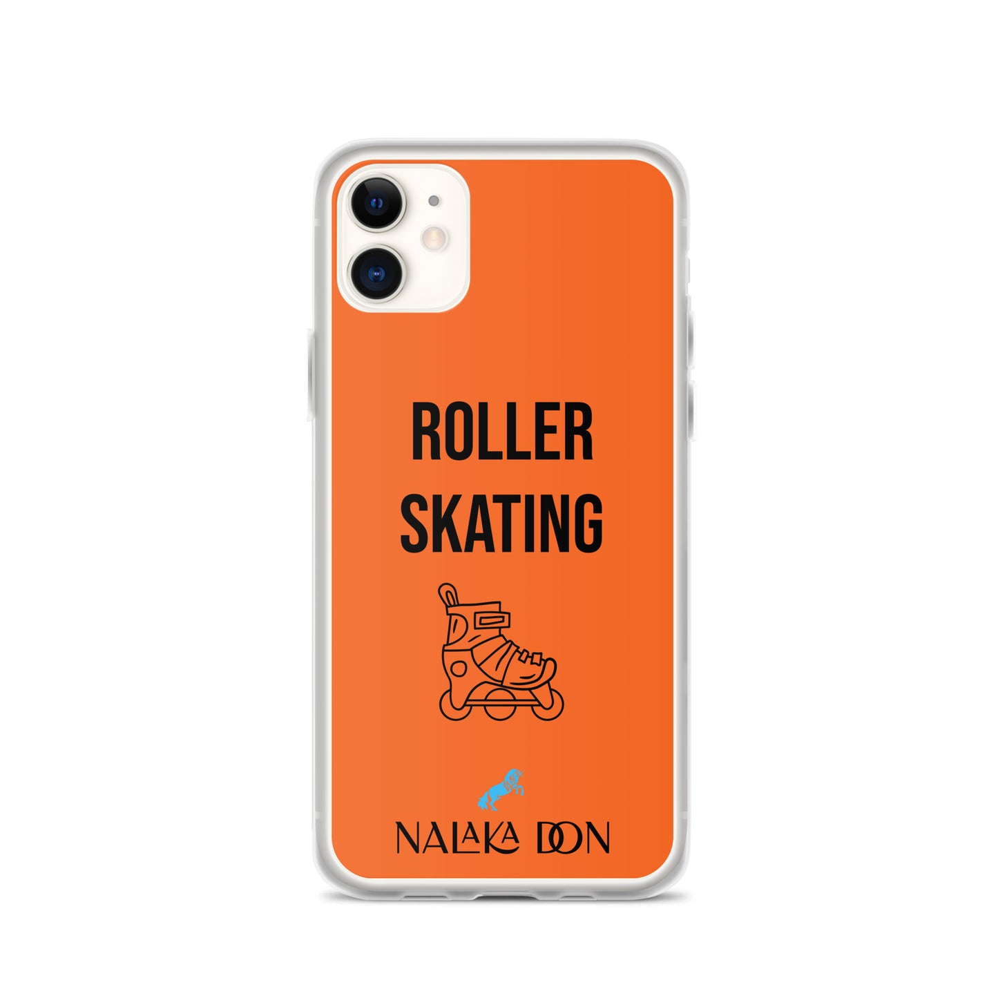 Roller Skating - Clear Case for iPhone®