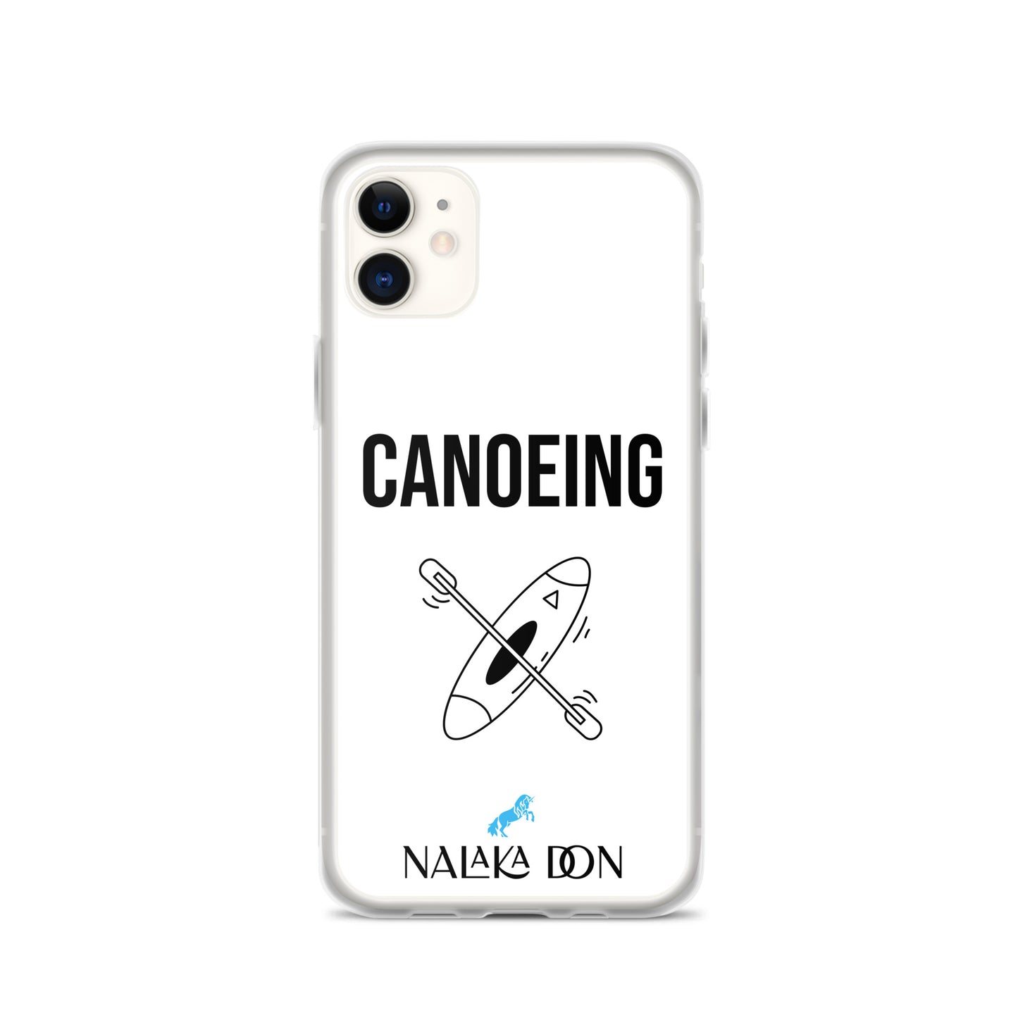 Canoeing - Clear Case for iPhone®