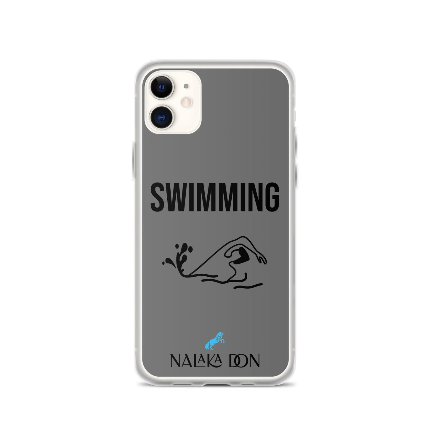 Swimming - Clear Case for iPhone®