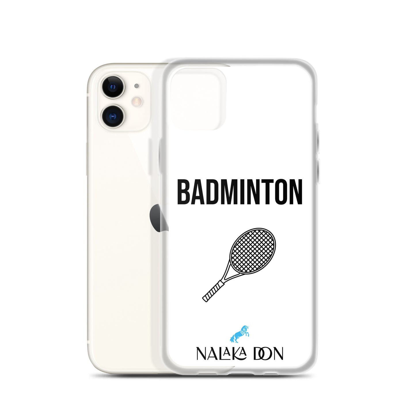 Badminton - Clear Case for iPhone®