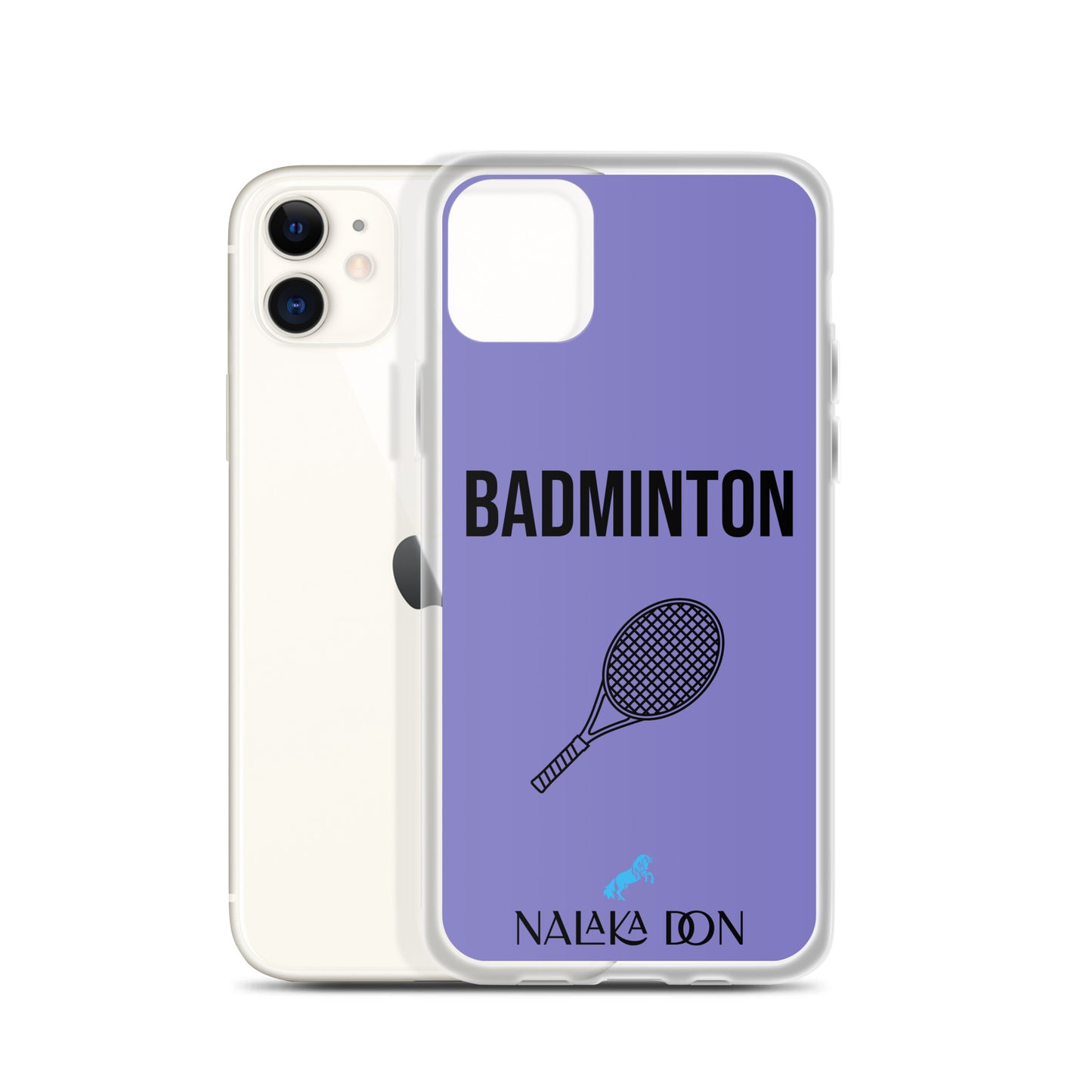 Badminton - Clear Case for iPhone®