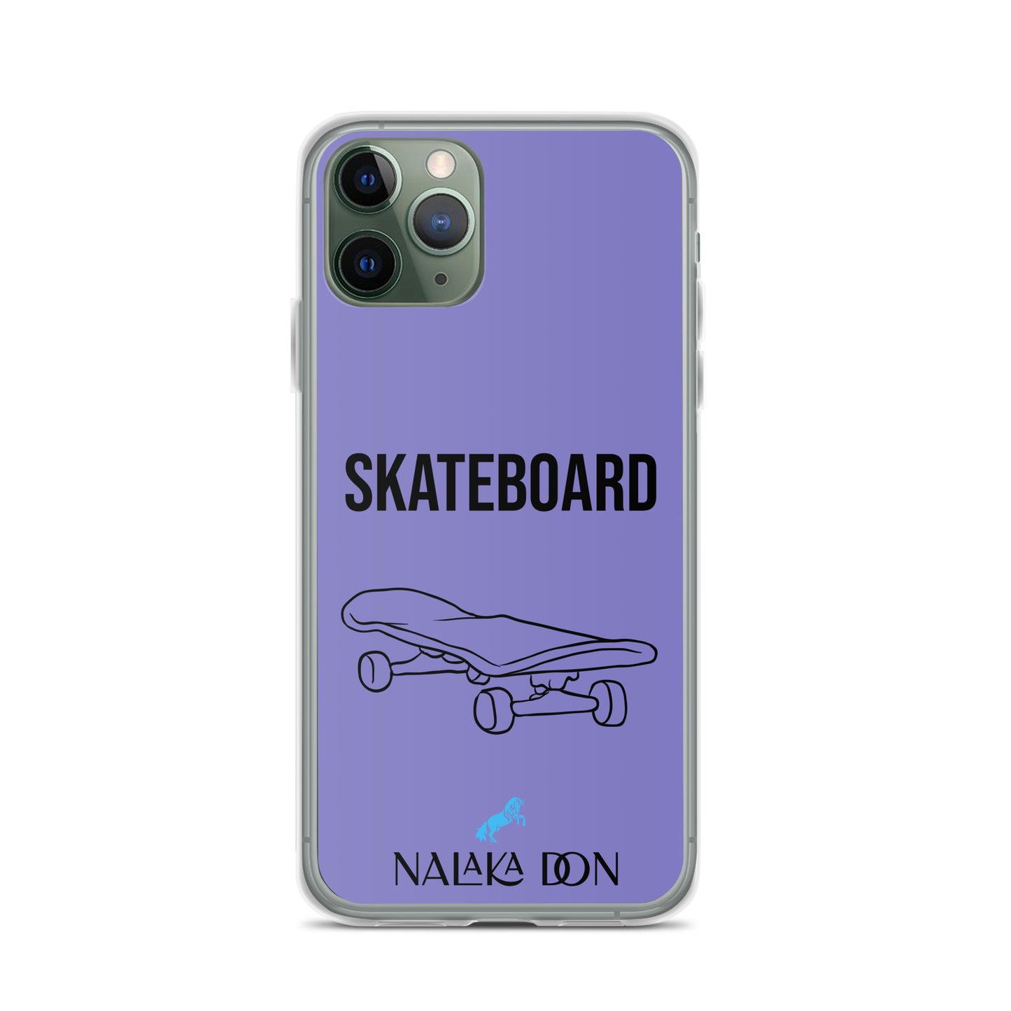 Skateboard - Clear Case for iPhone®