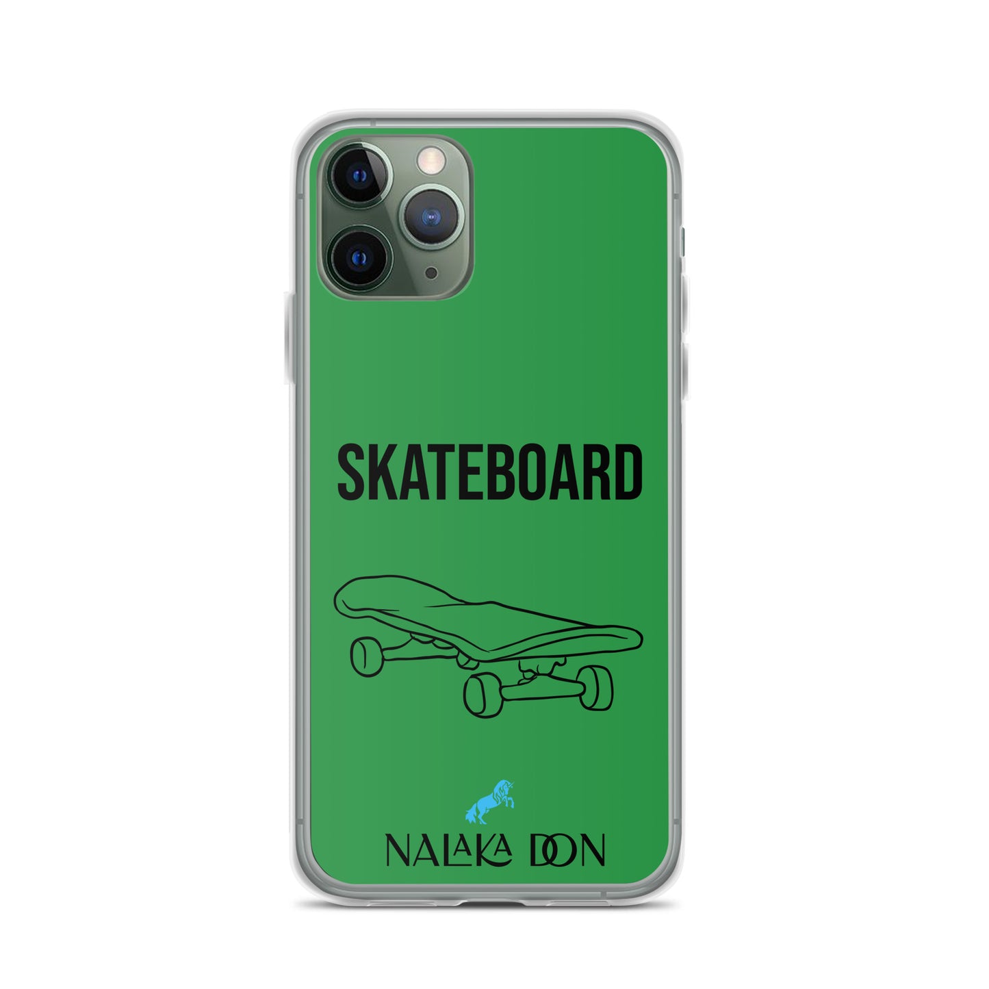 Skateboard - Clear Case for iPhone®