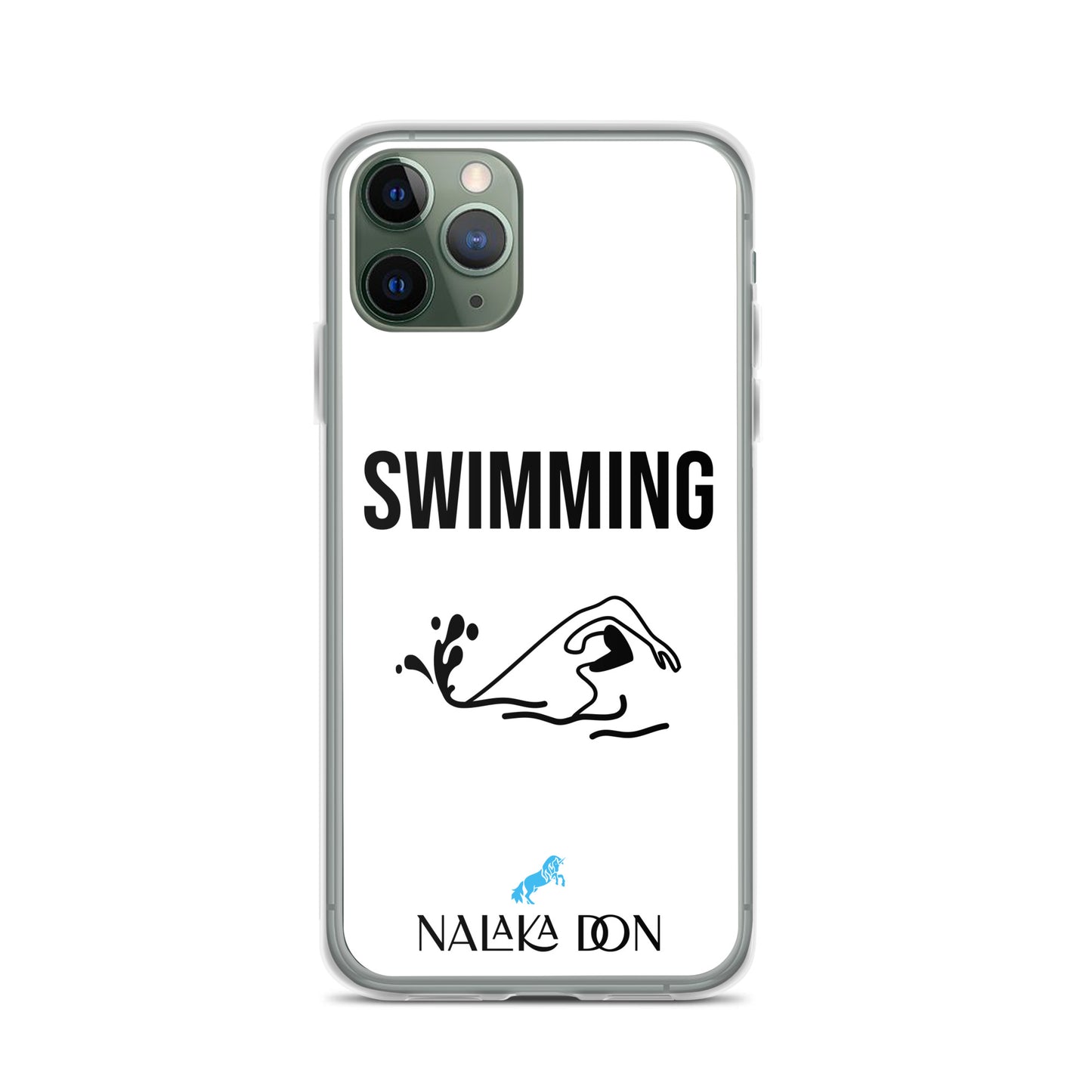 Swimming - Clear Case for iPhone®
