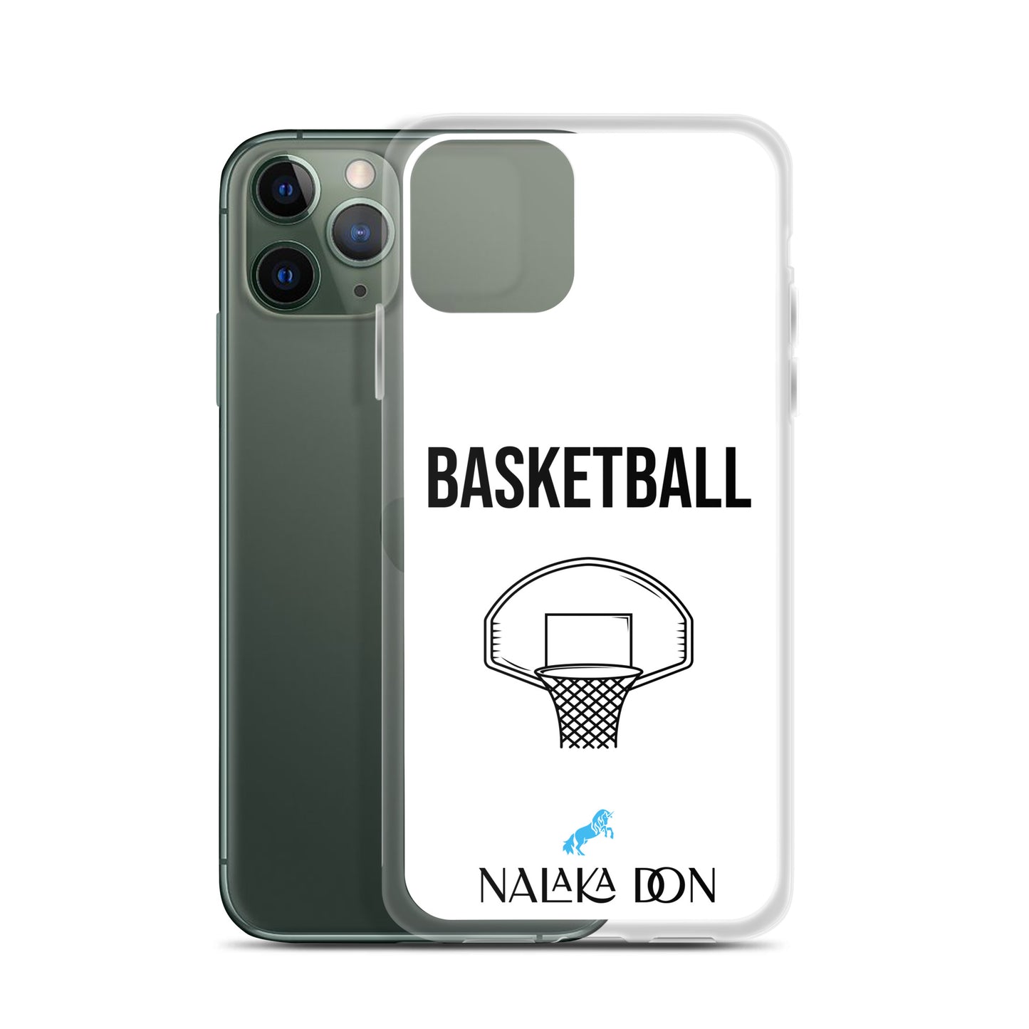 Basketball - Clear Case for iPhone®