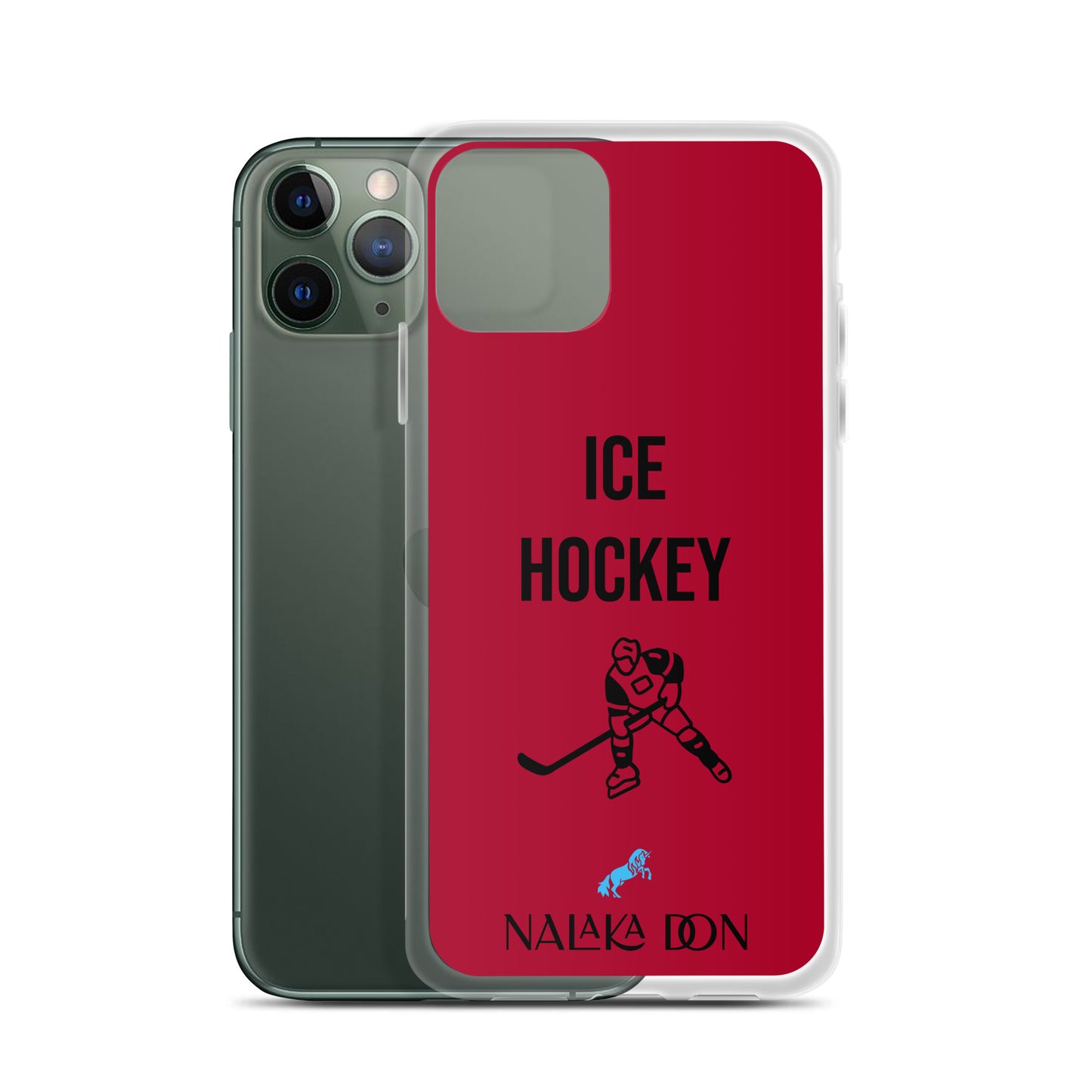Ice Hockey - Clear Case for iPhone®