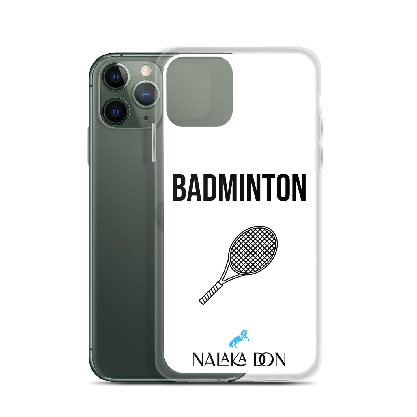 Badminton - Clear Case for iPhone®