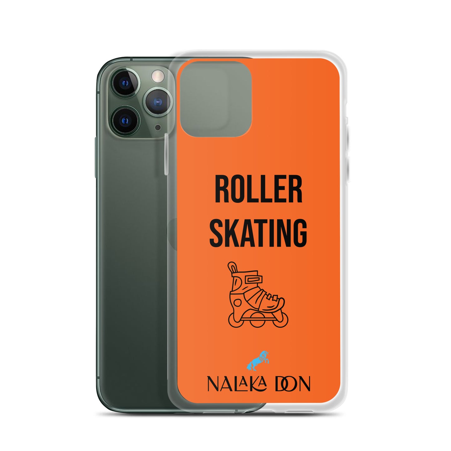 Roller Skating - Clear Case for iPhone®