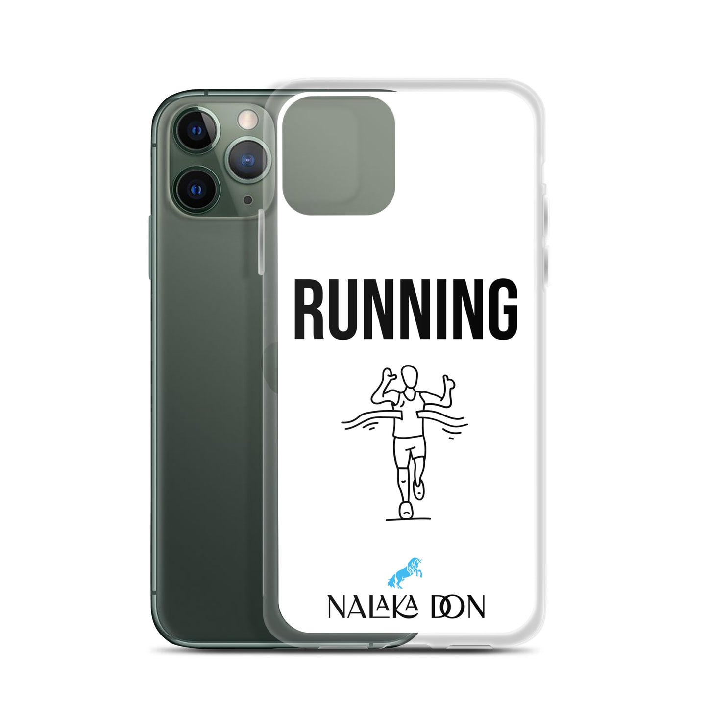 Running - Clear Case for iPhone®