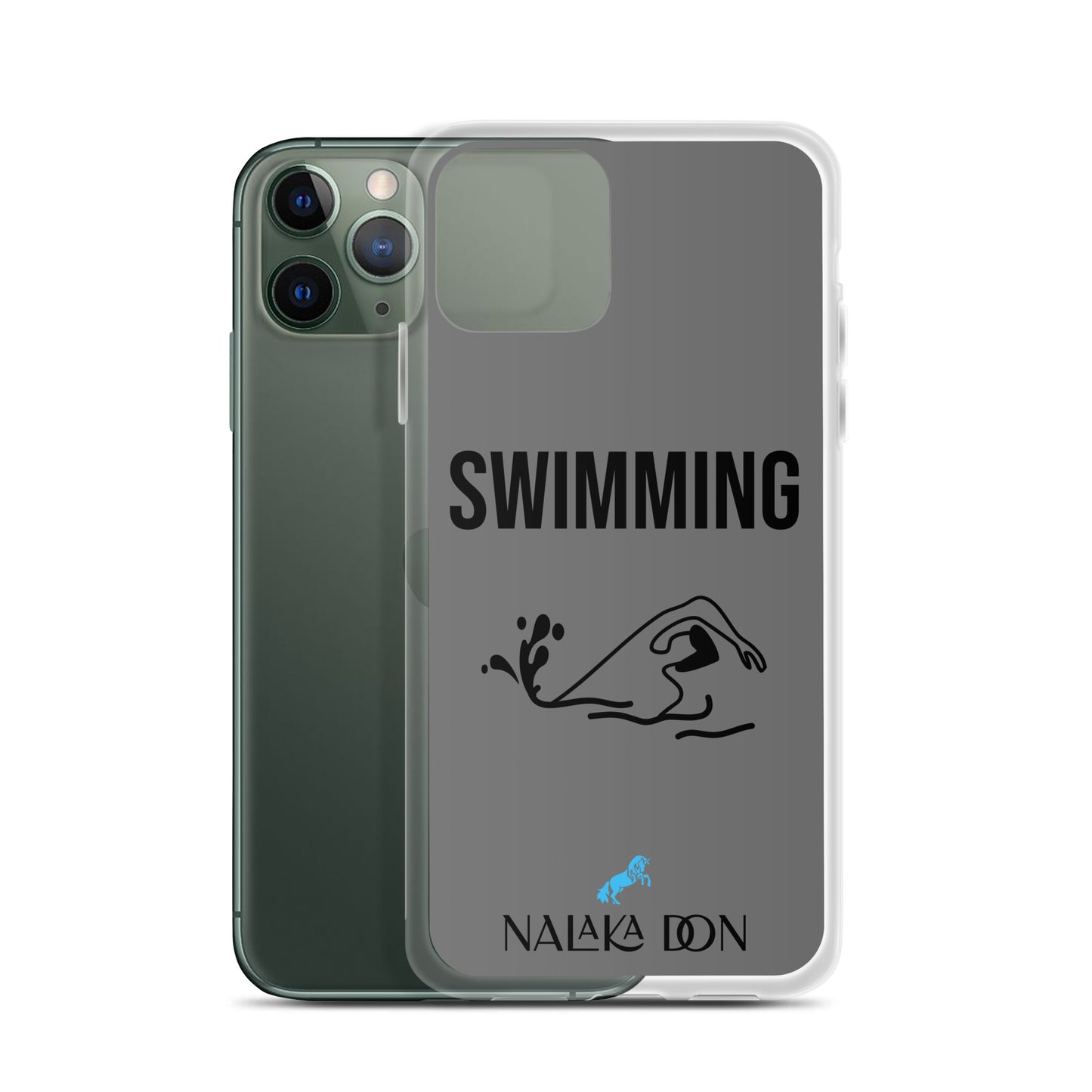 Swimming - Clear Case for iPhone®