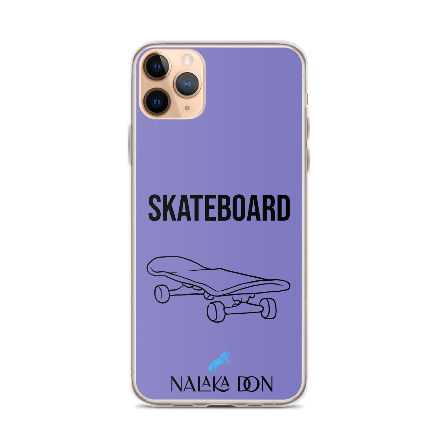 Skateboard - Clear Case for iPhone®