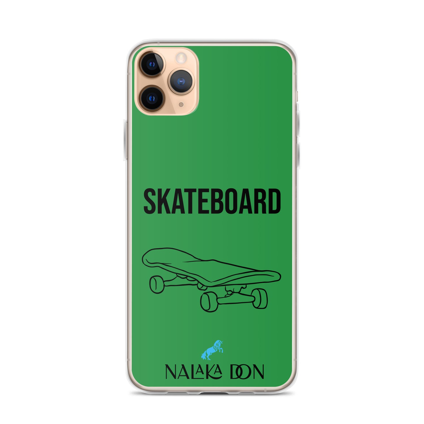 Skateboard - Clear Case for iPhone®