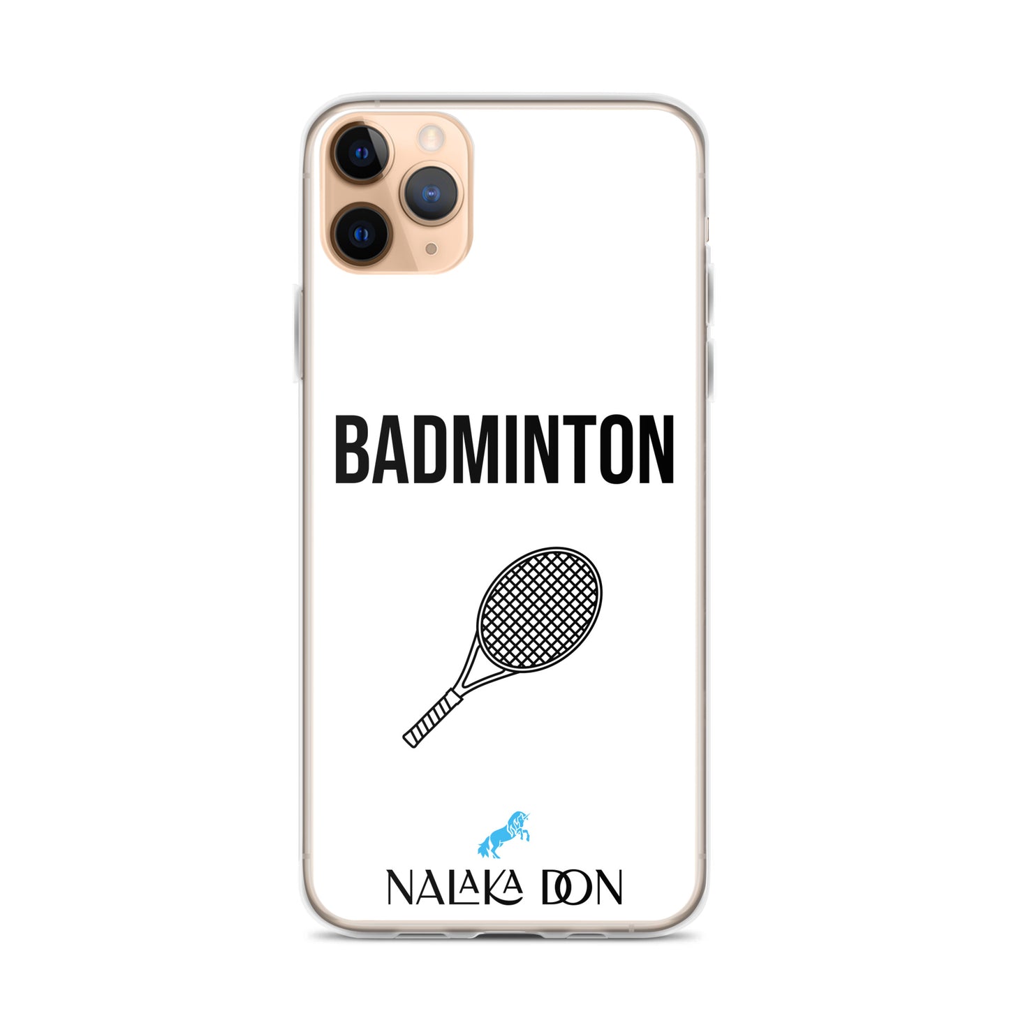 Badminton - Clear Case for iPhone®