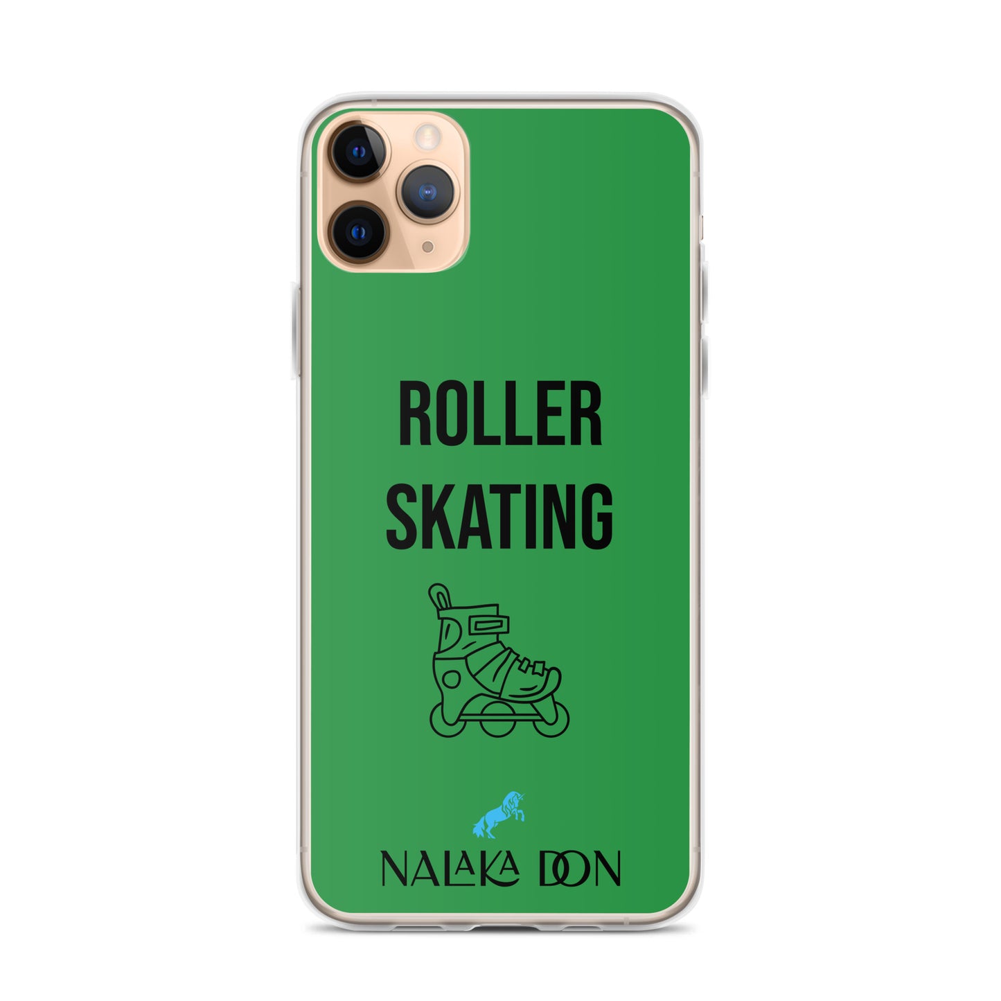 Roller Skating - Clear Case for iPhone®
